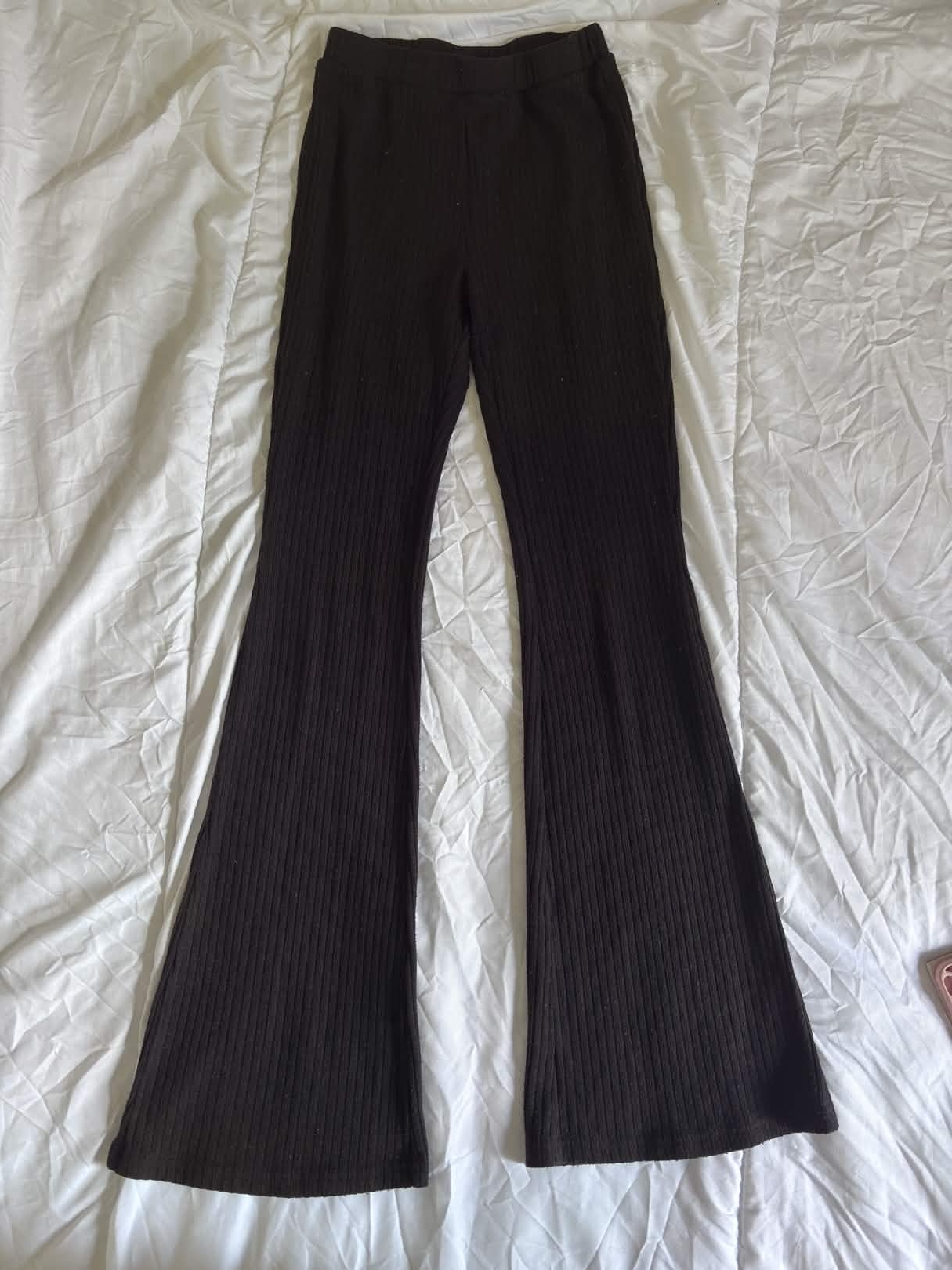 Pantalon flare côtelé (patte d’eph)