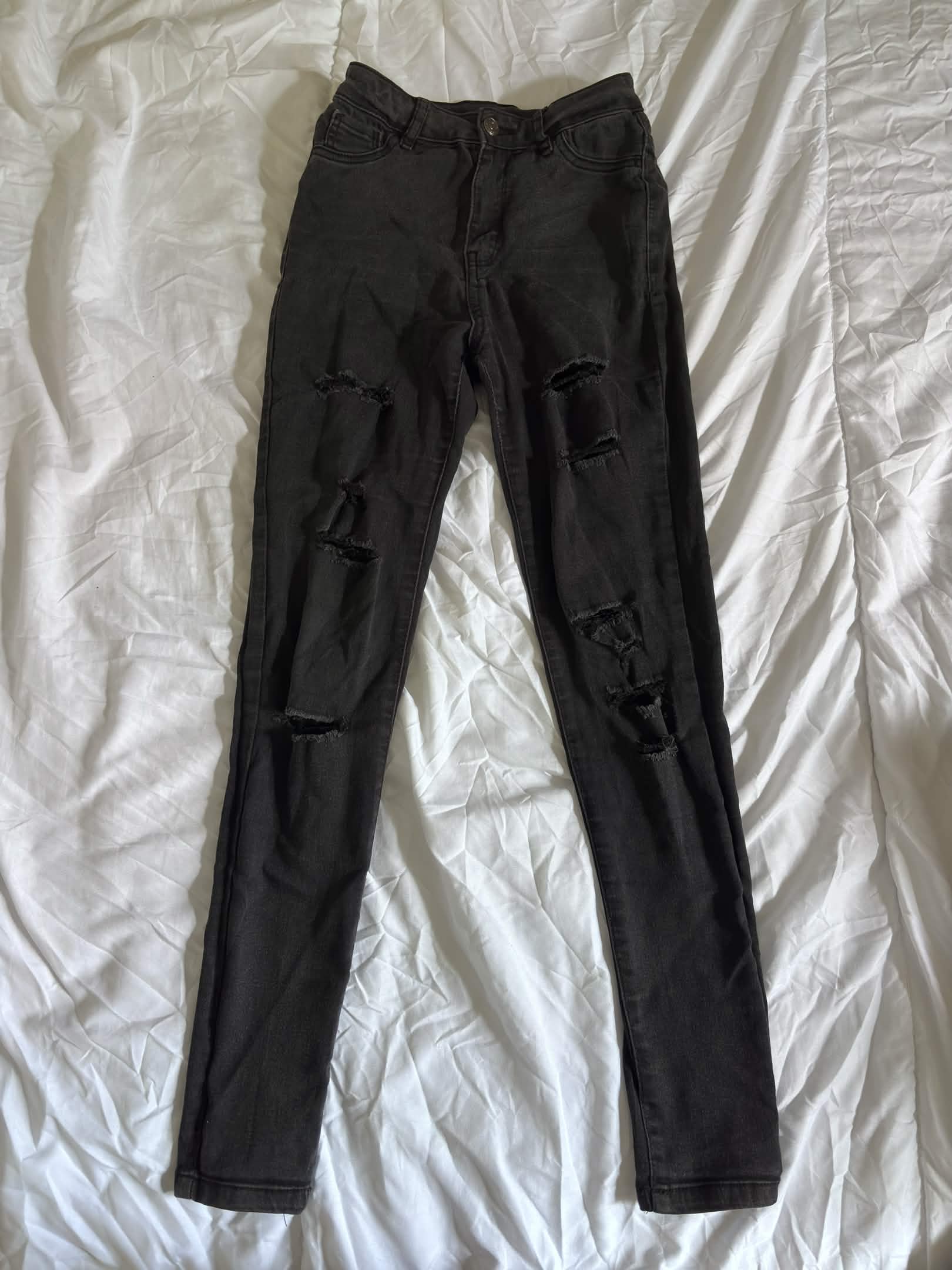 Jean skinny destroy (déchirures)
