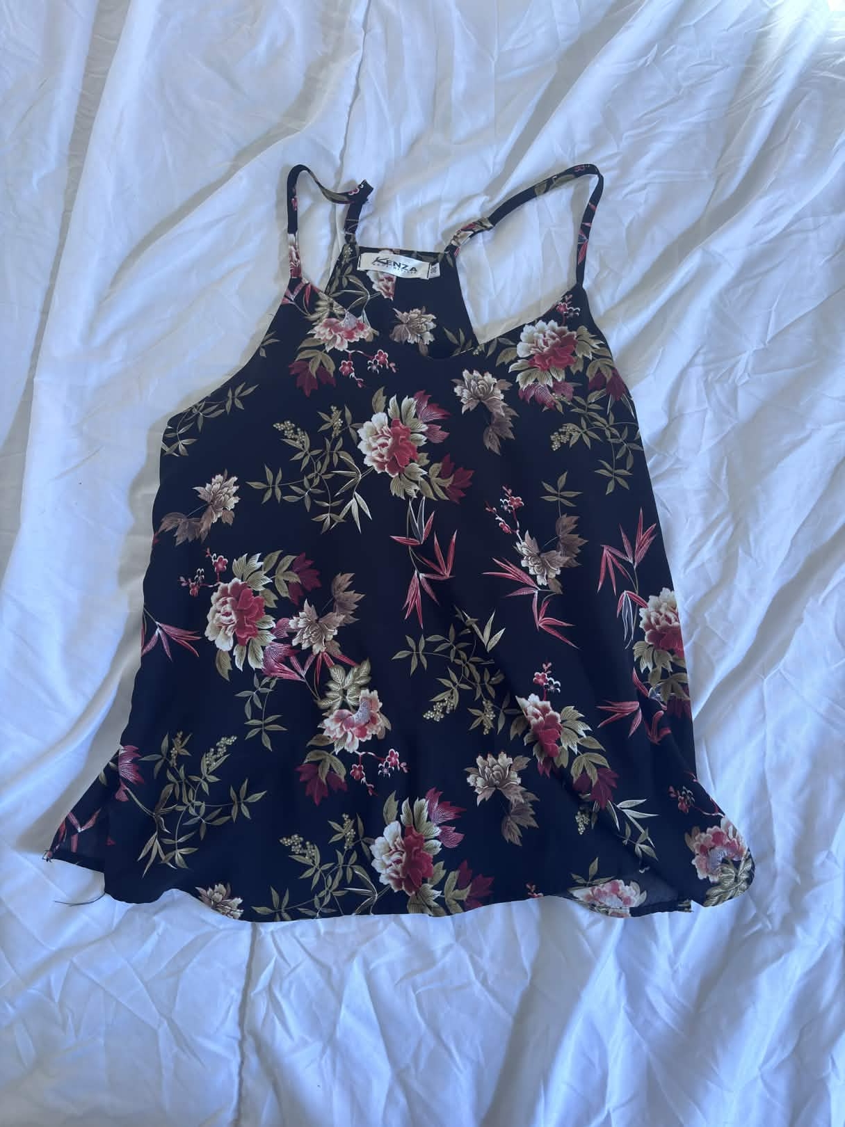 Haut fleuri