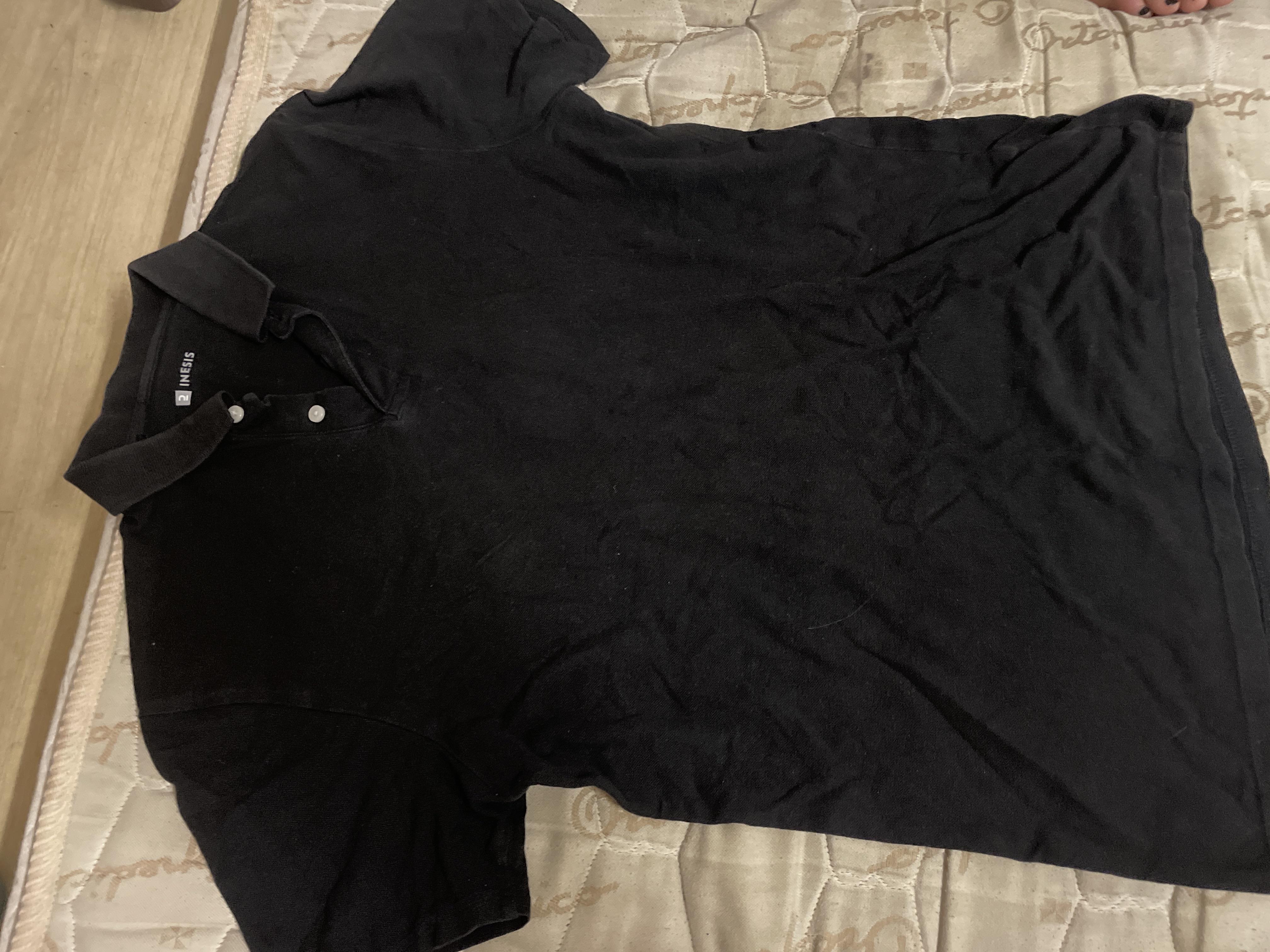 Polo type sport noir