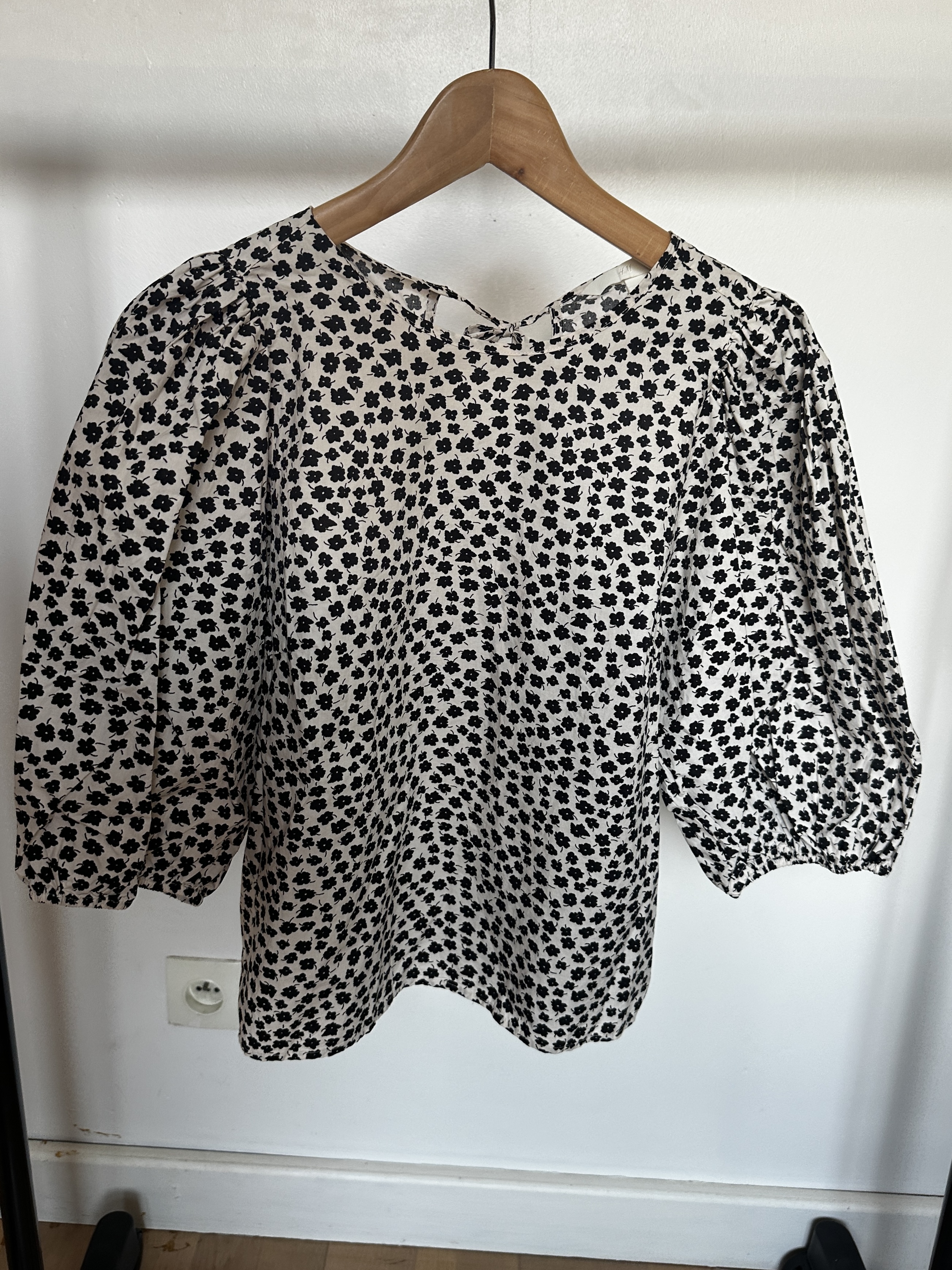 Blouse manches bouffantes H&M S