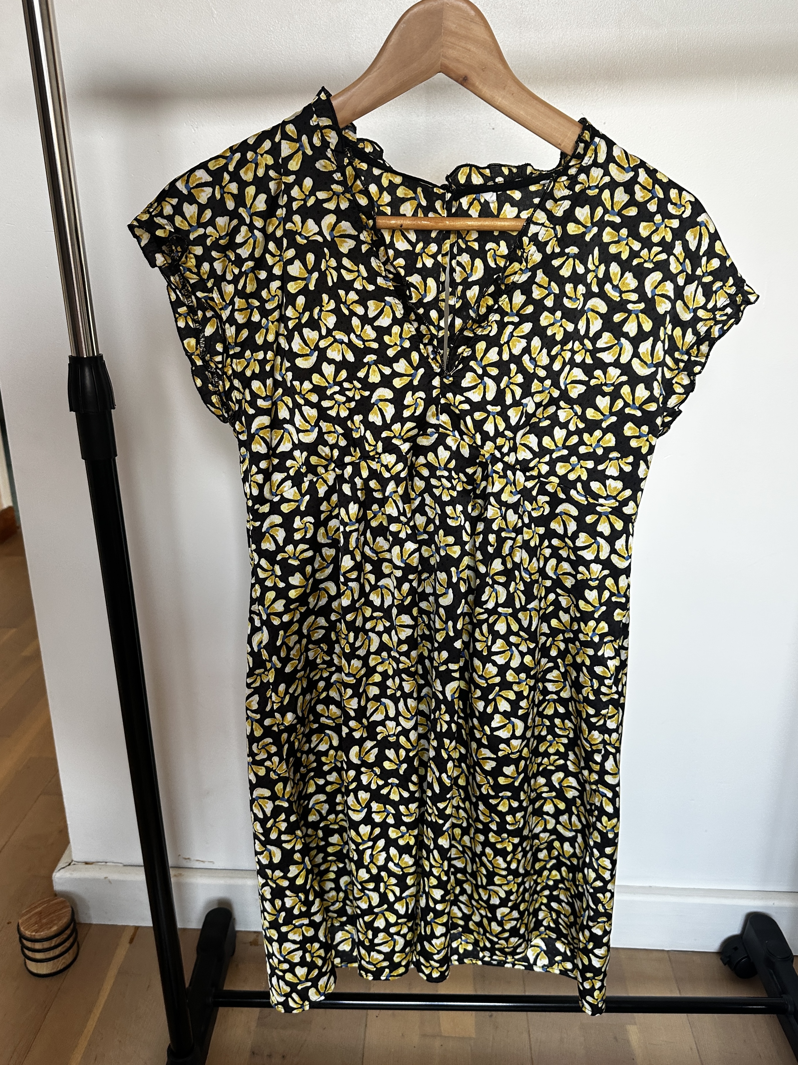 Robe courte fleurie S