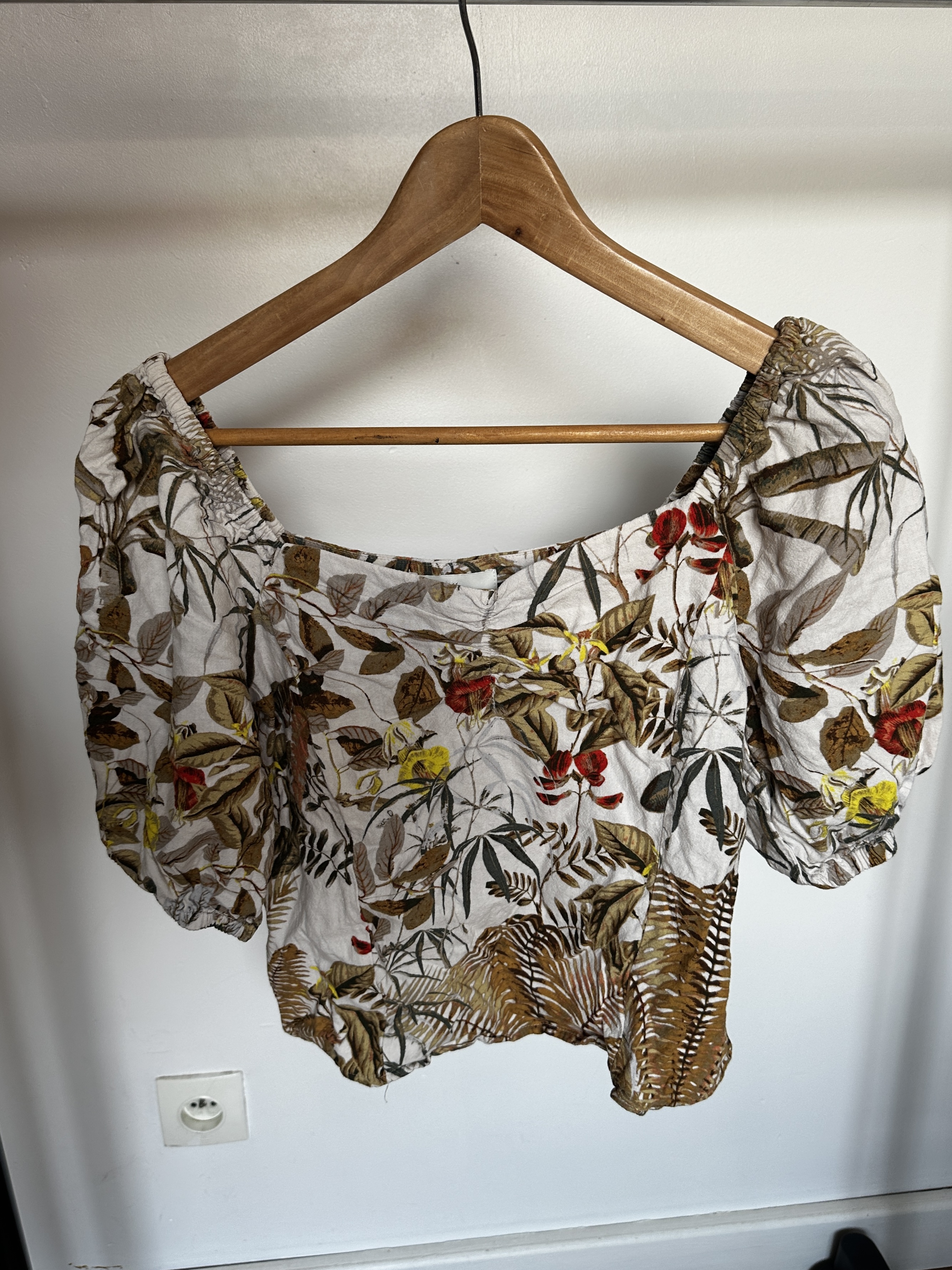 Blouse fleurie H&M taille S