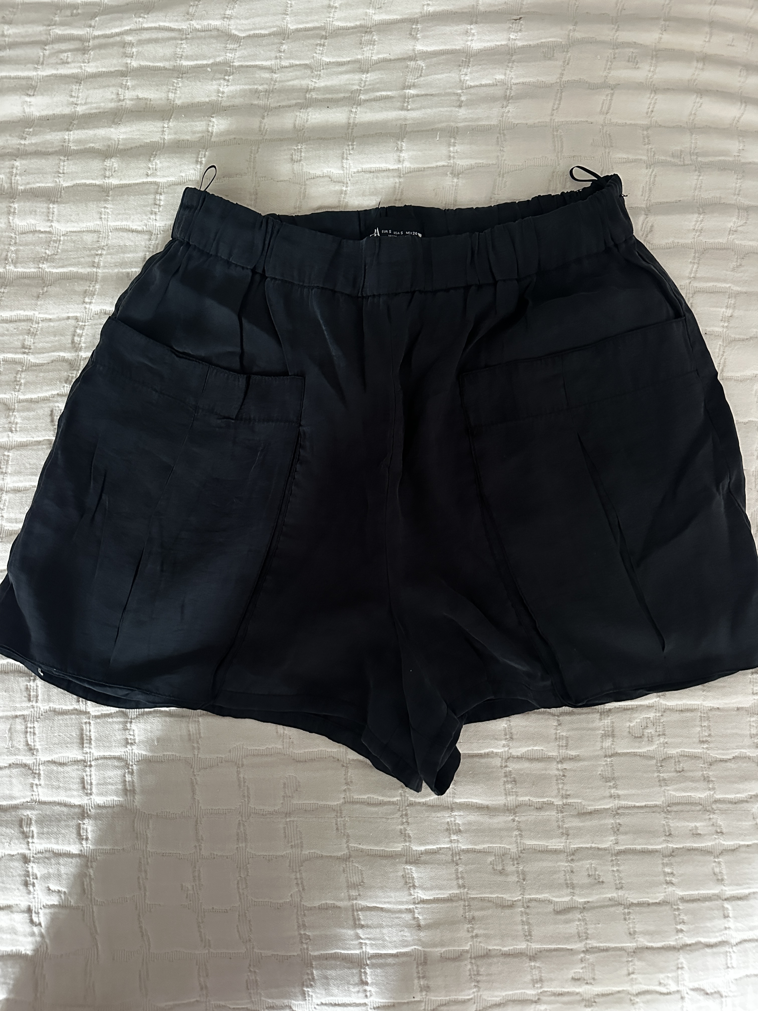 Short fluide Zara noir taille S