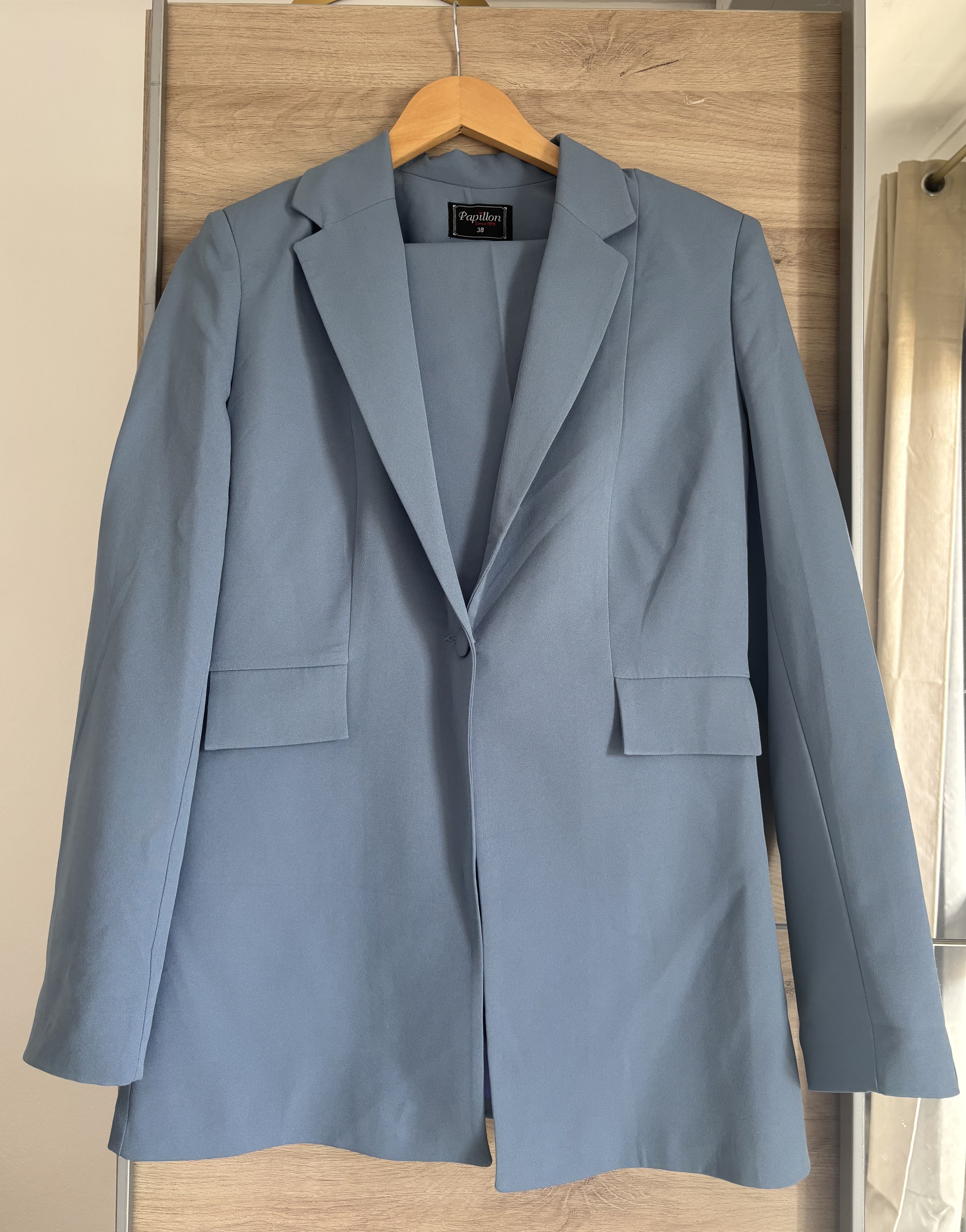 Tailleur bleu