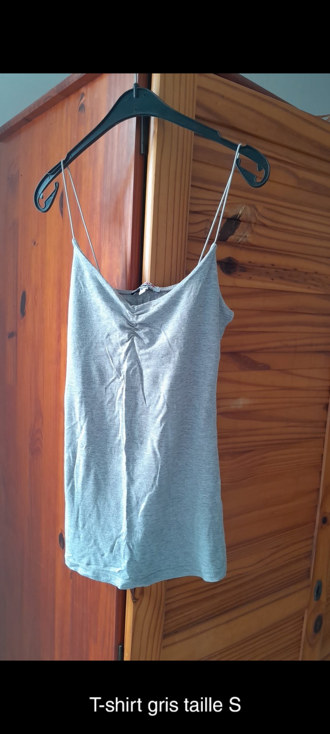 Débardeur Gris clair
