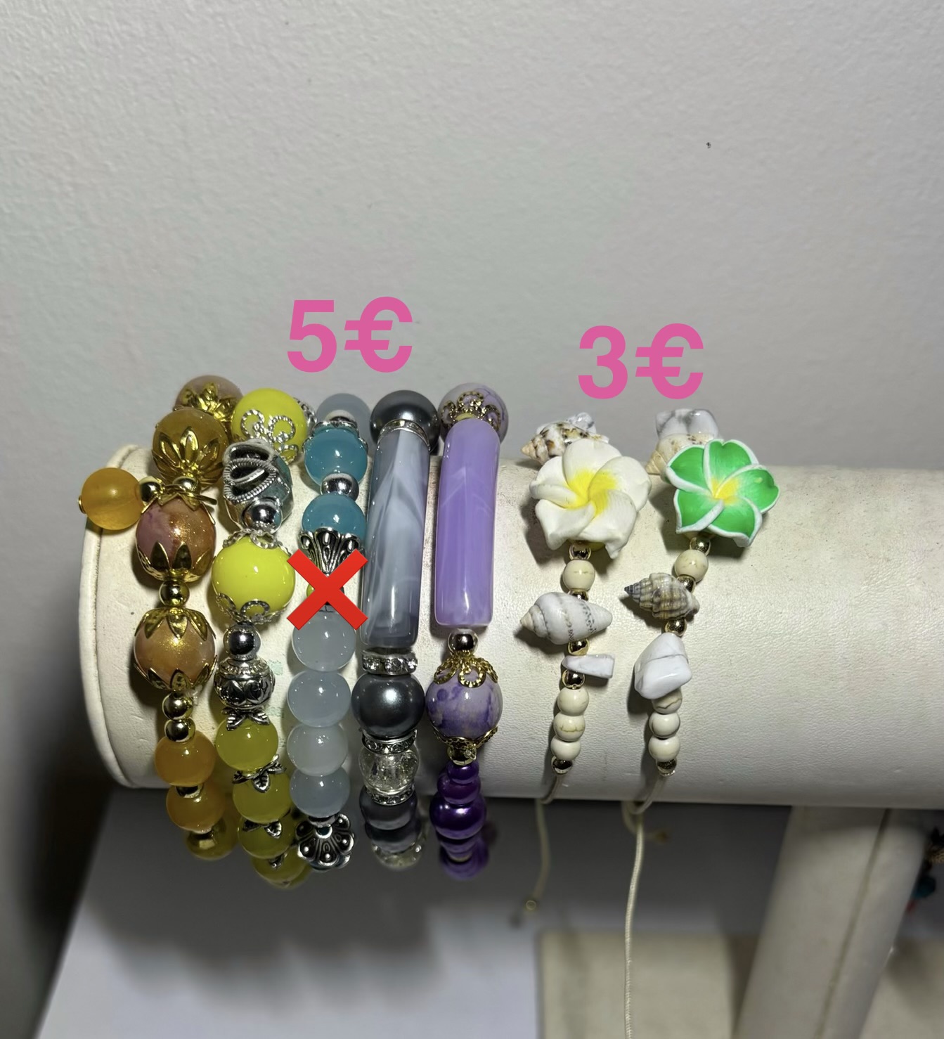 Bijoux perles et coquillages