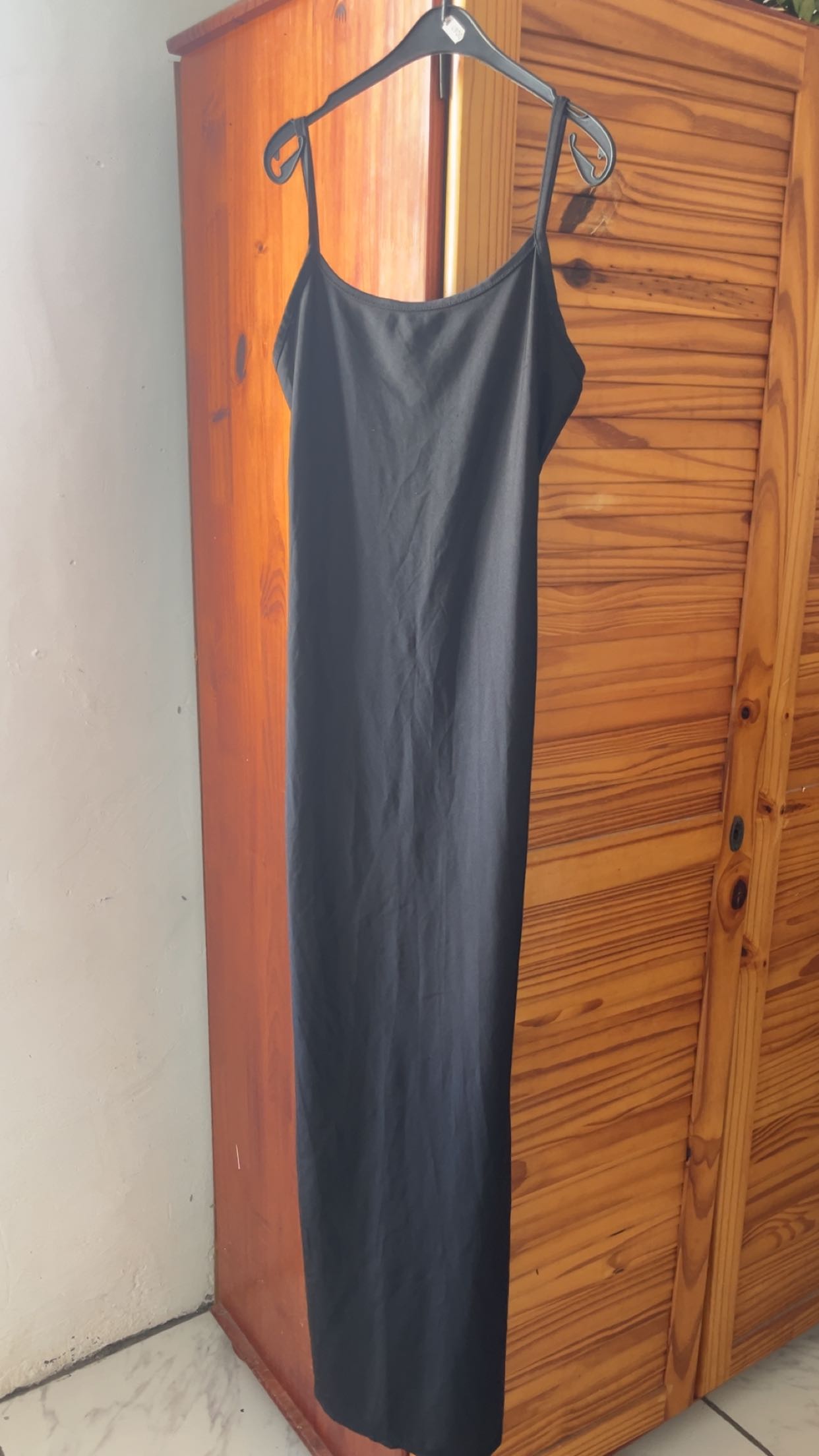 Robe longue noir