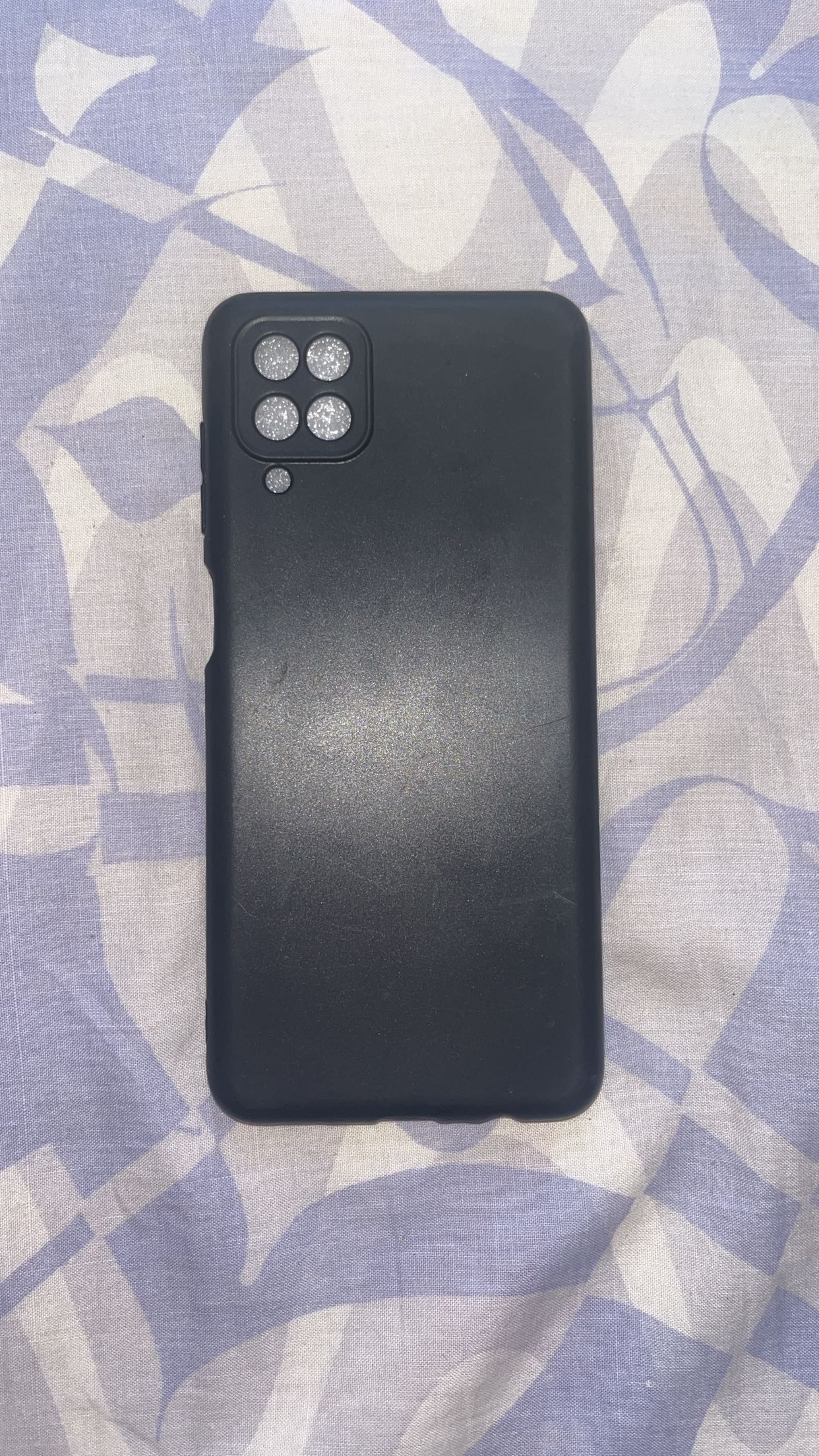 Coque de téléphone noire Samsung A12