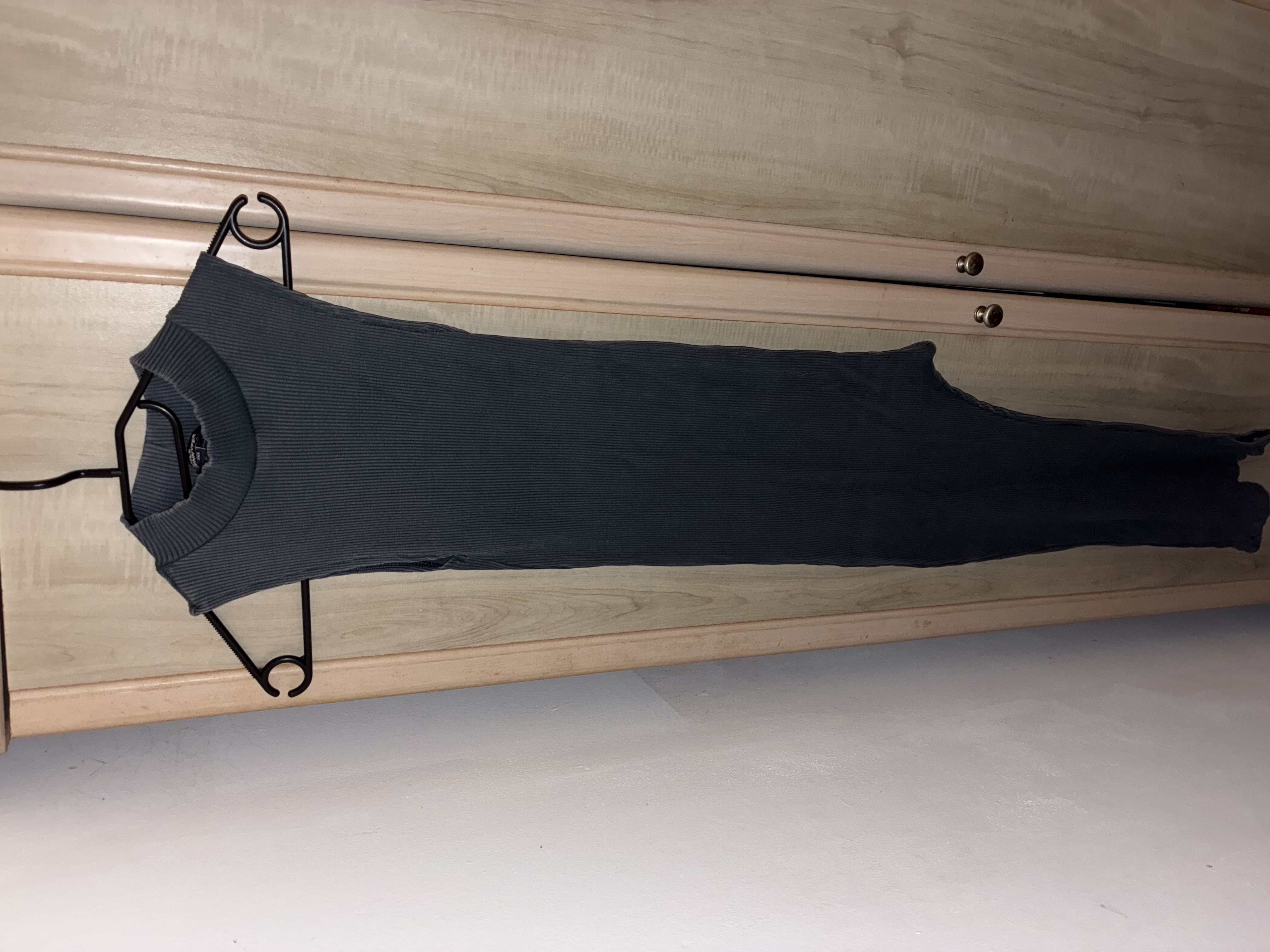 Robe longue avec fente