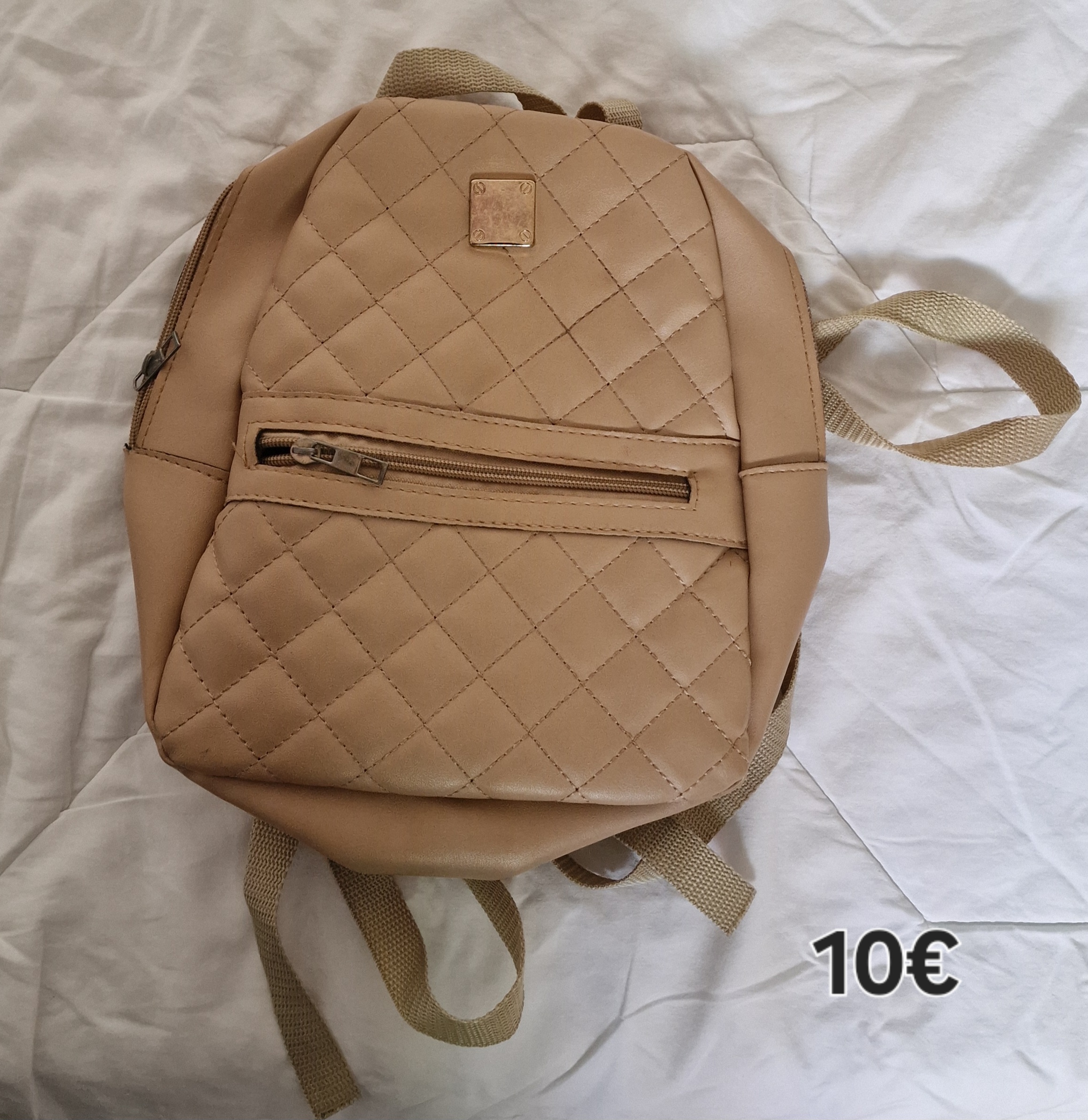Vend sac a sos beige