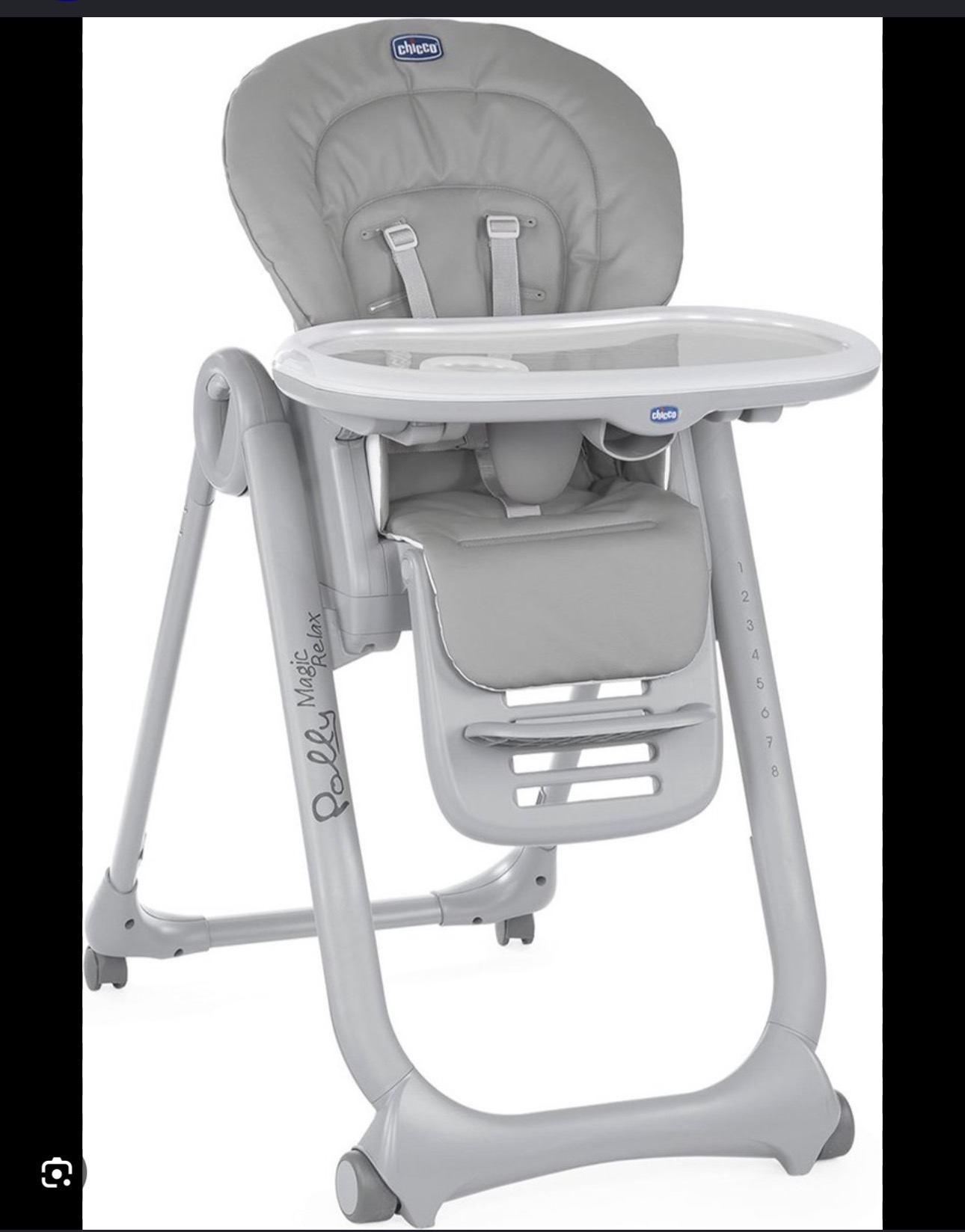 Chaise haute bébé