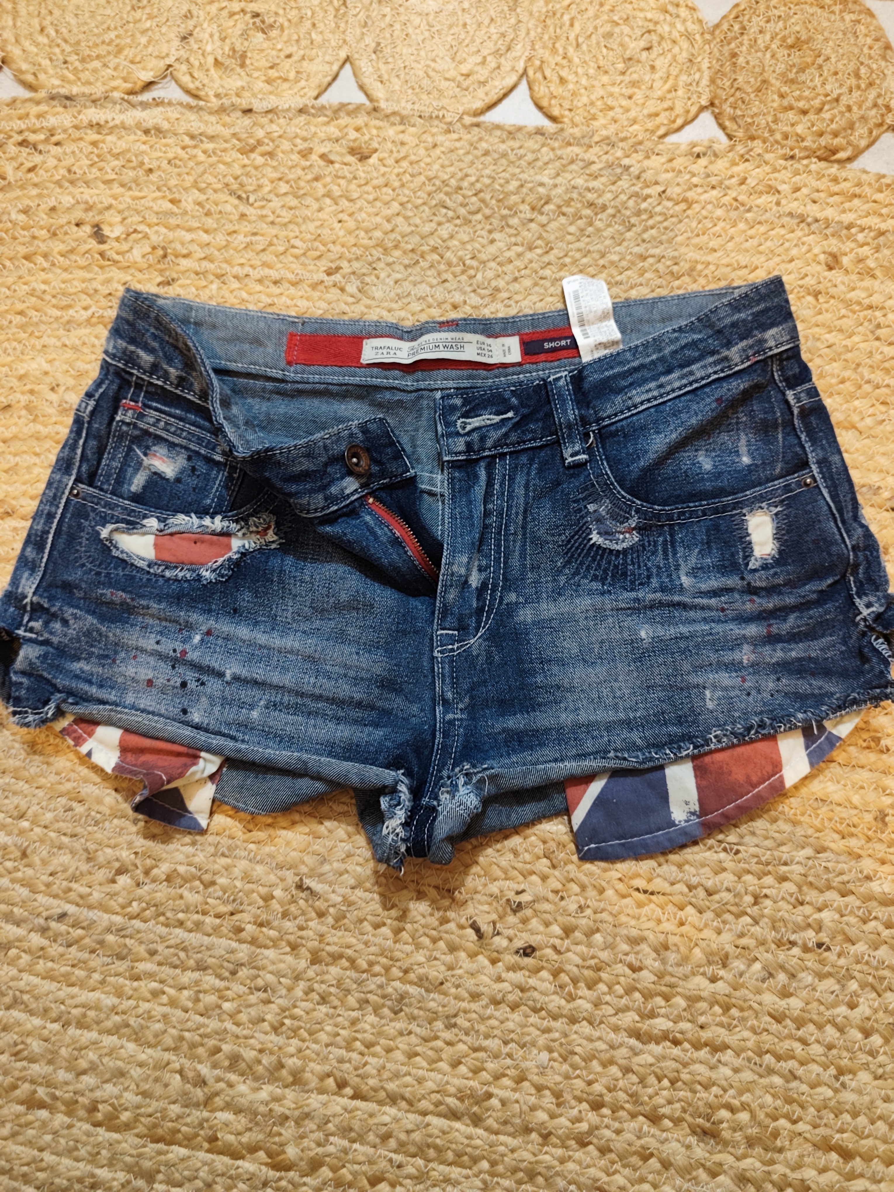 Short jean court Zara