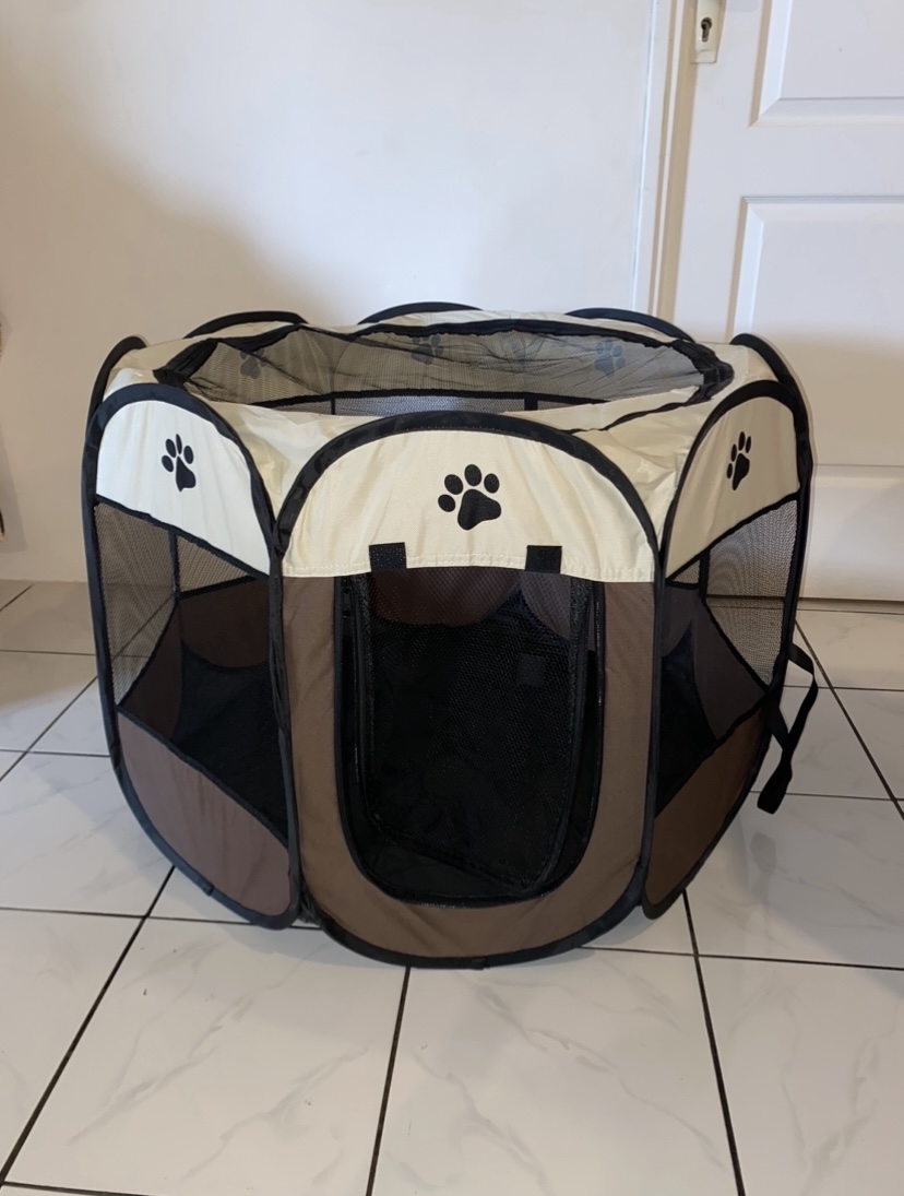 Parc pliable pour animaux