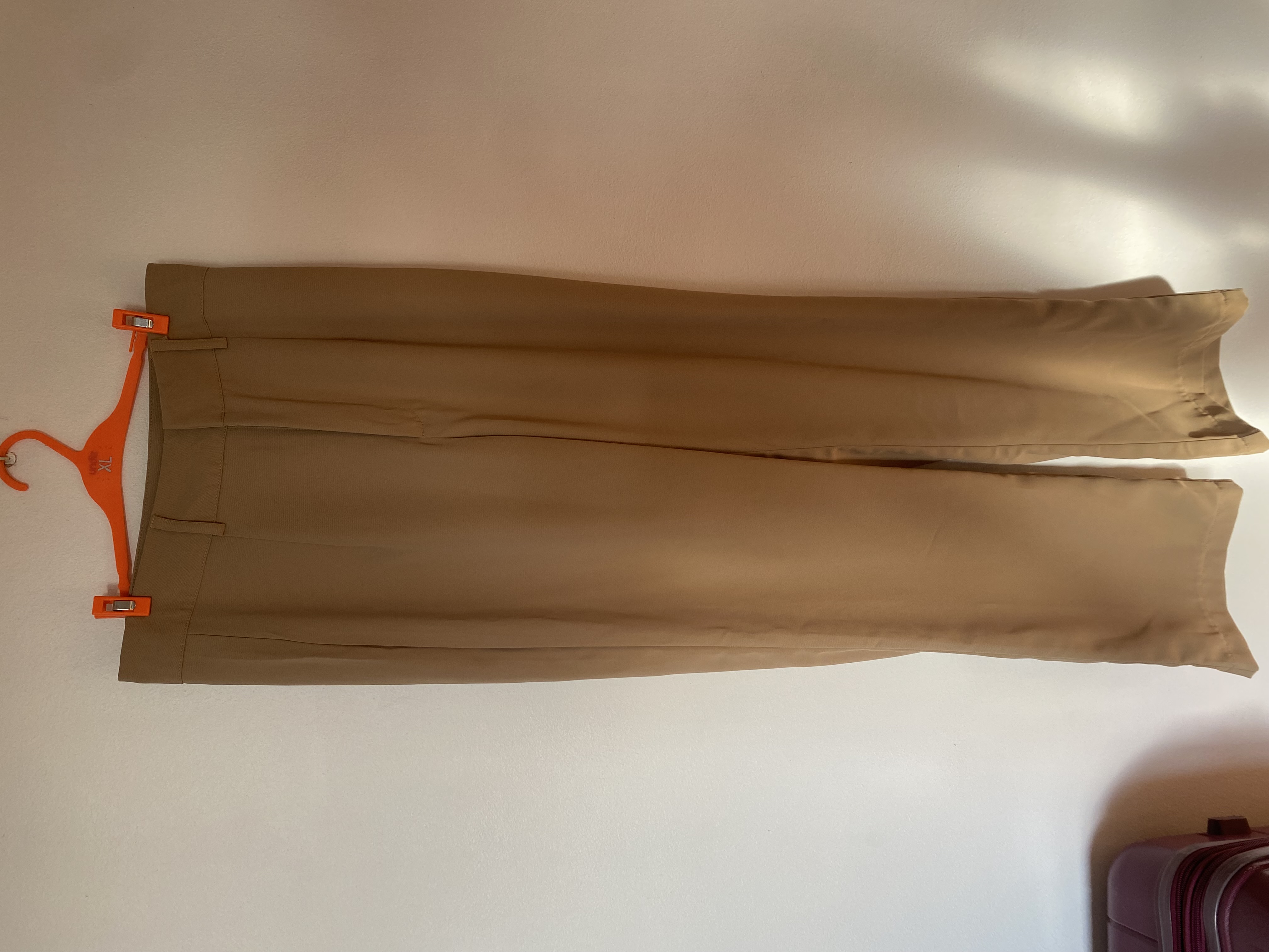 Pantalon fluide marron