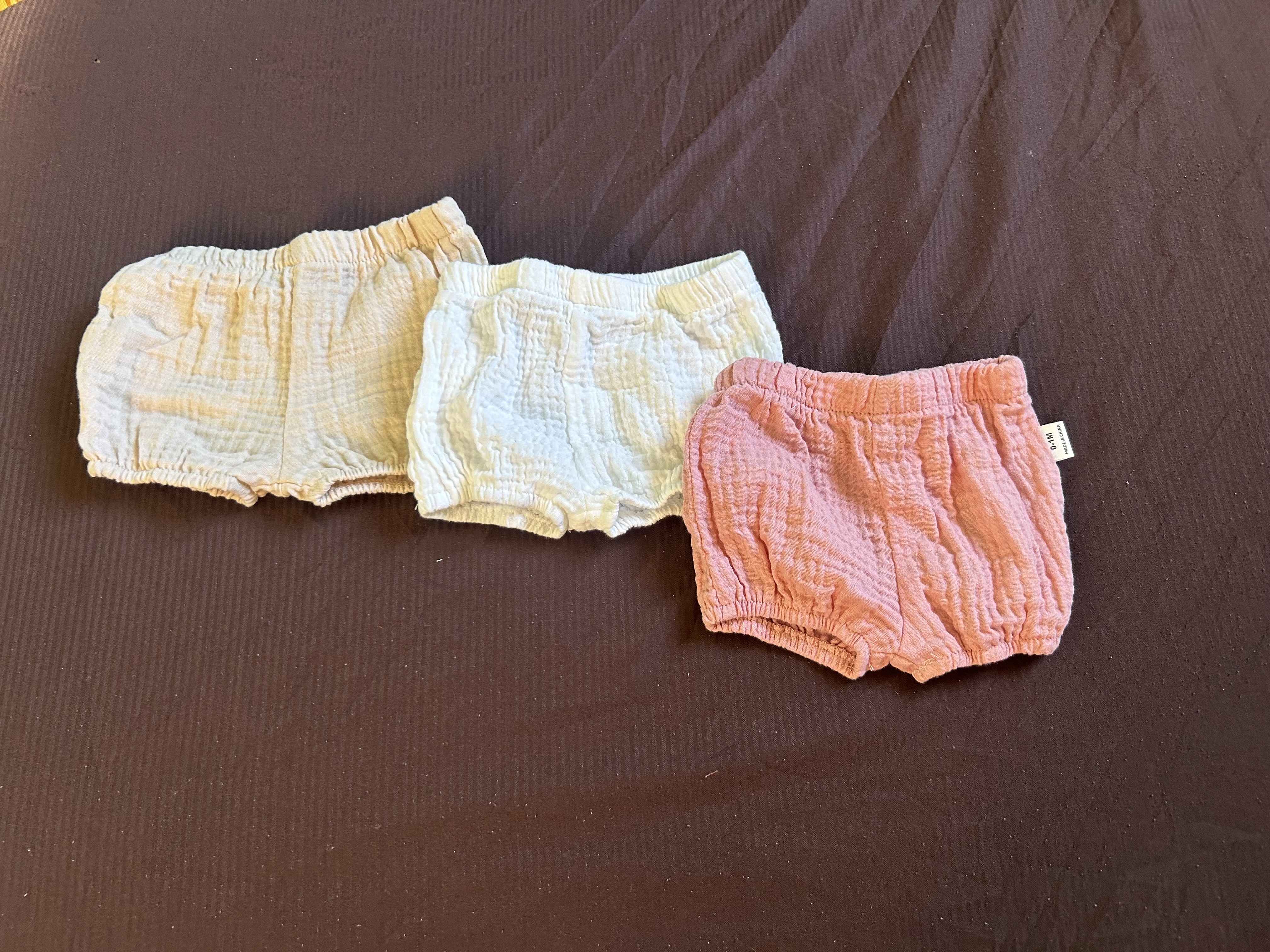 Lot de 3 short bébé