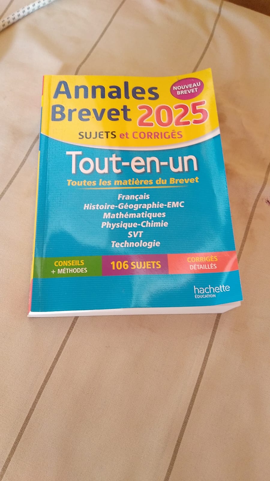 Annale brevet 2025