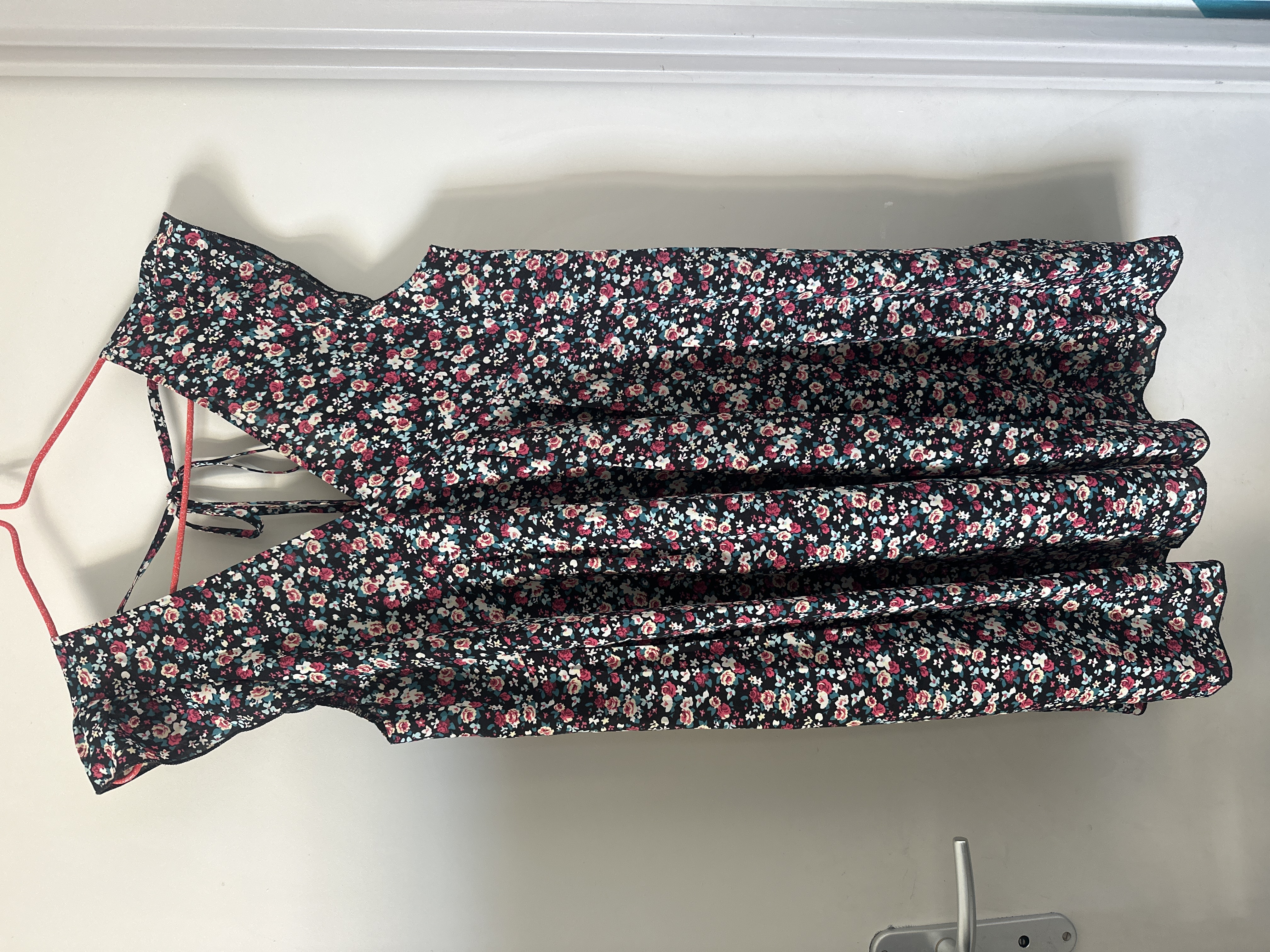 Robe noir a motifs L