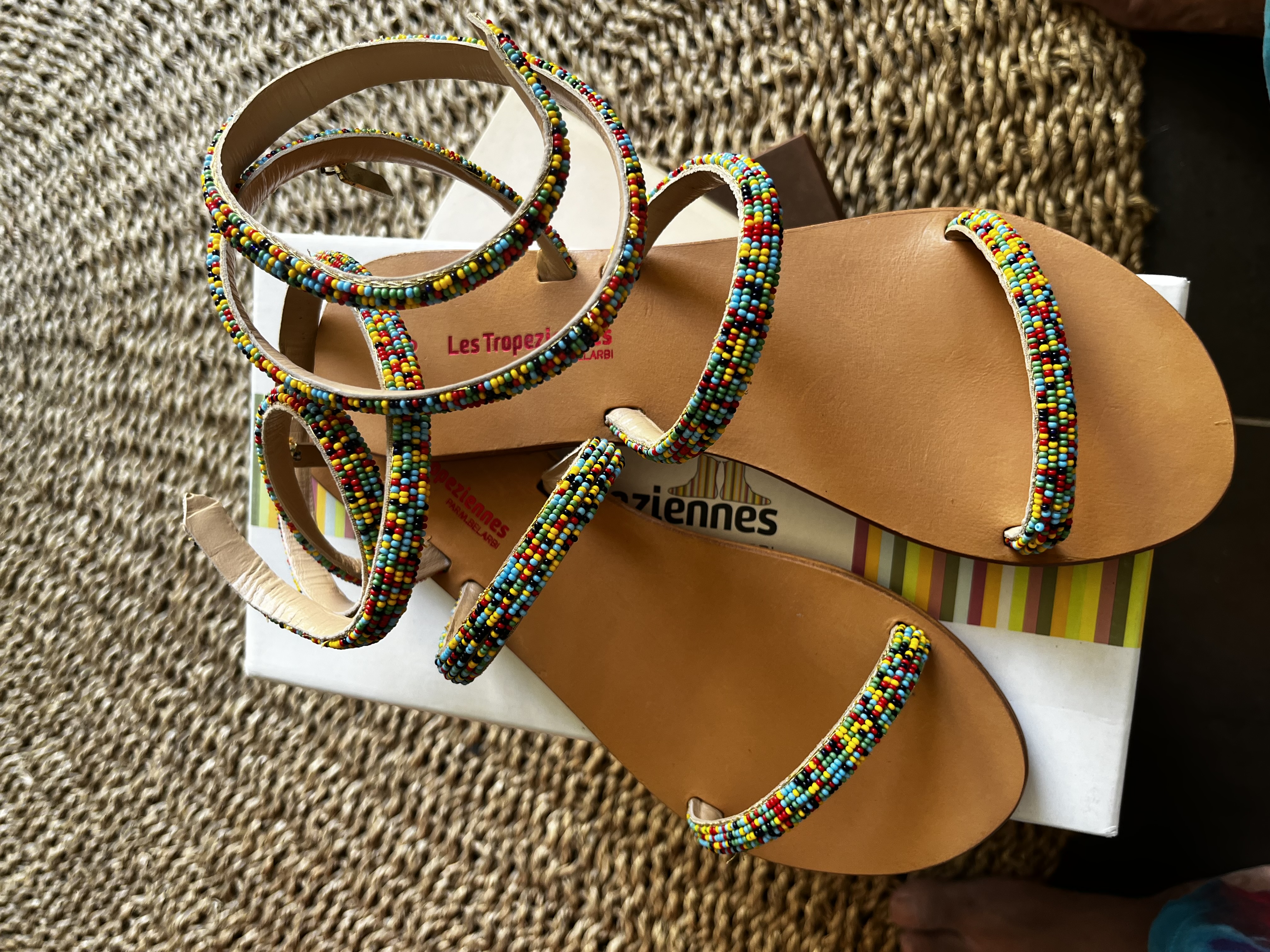 Tropéziennes multicolores