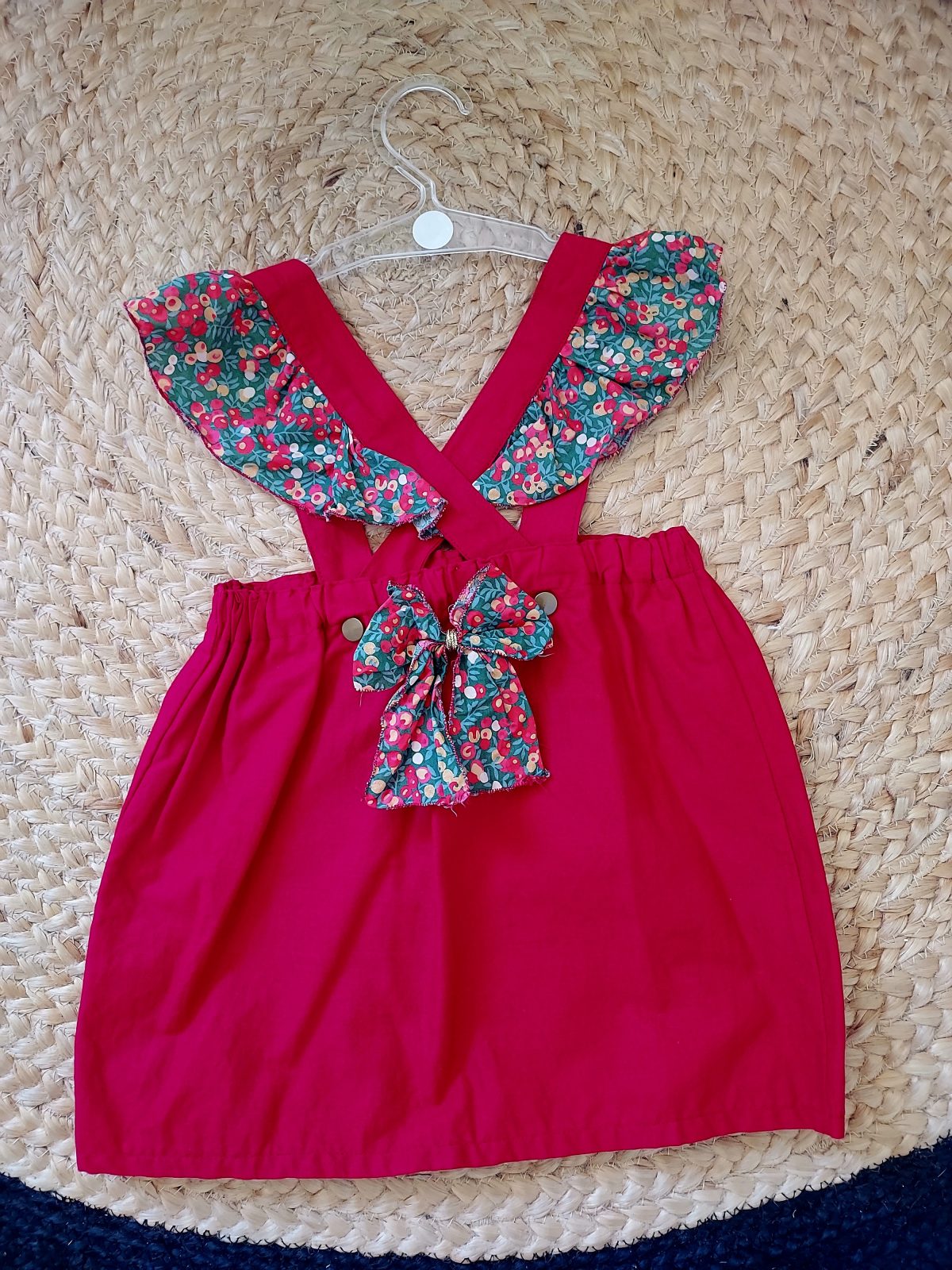 Robe à bretelles Noël