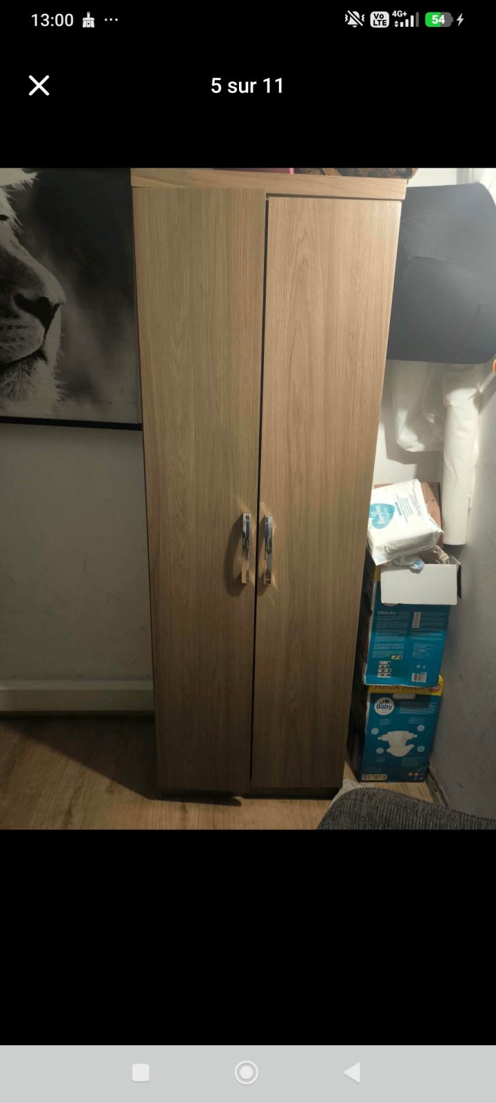 Deux armoire
