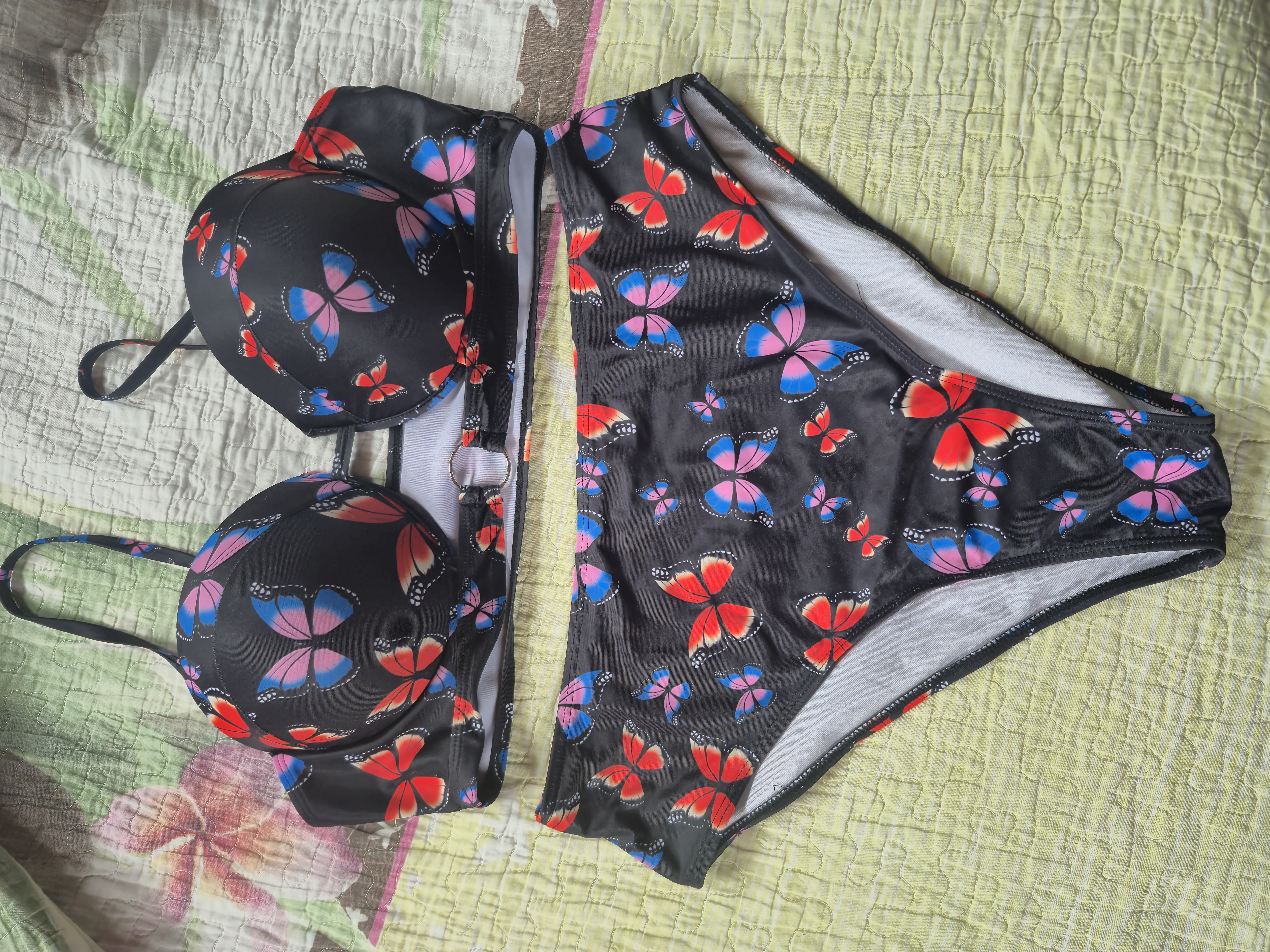 Maillot 2 pièce taille haute