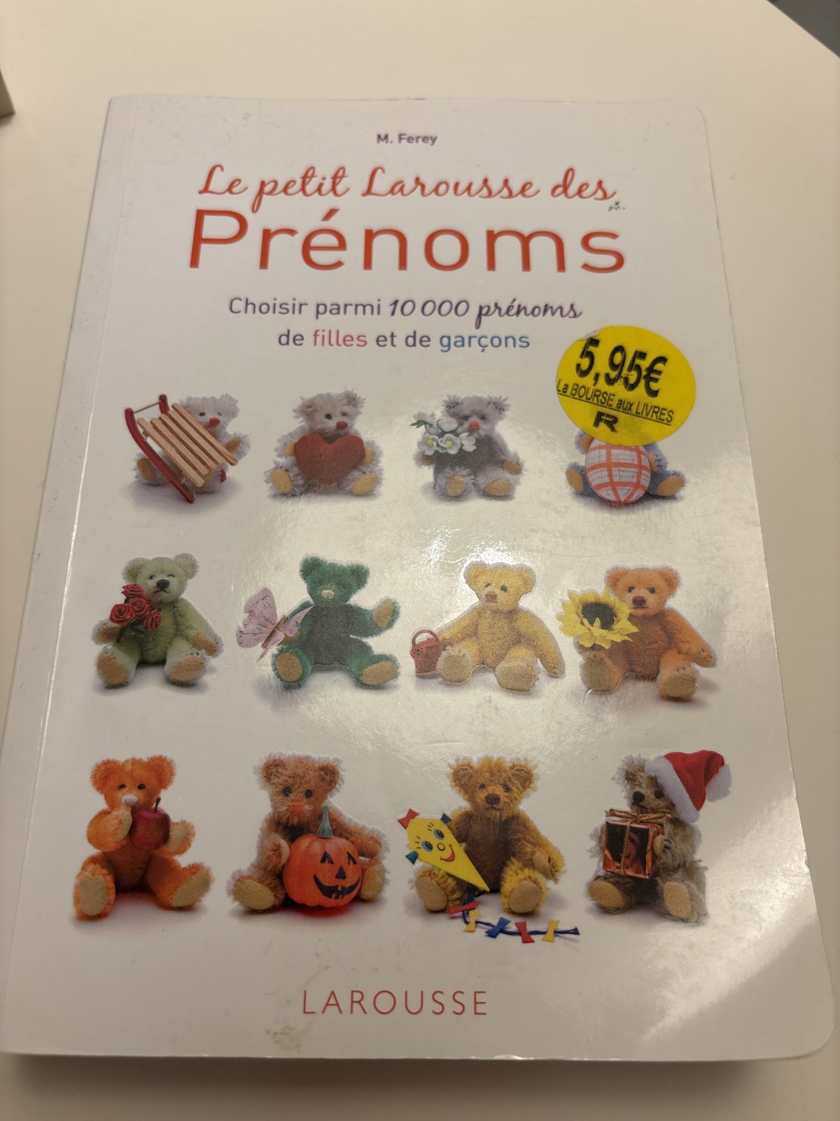 Dictionnaire prénoms