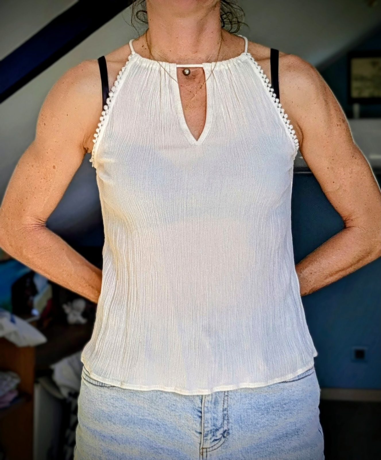 Débardeur blanc