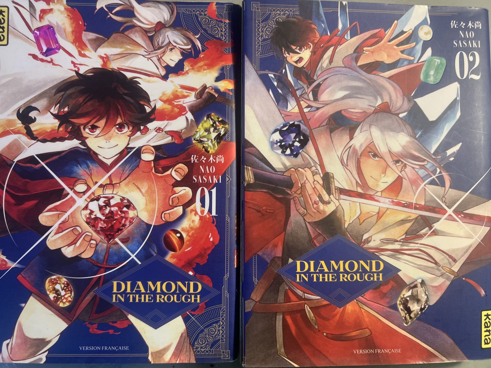 Livre 1 et 2 de Diamond in the rough
