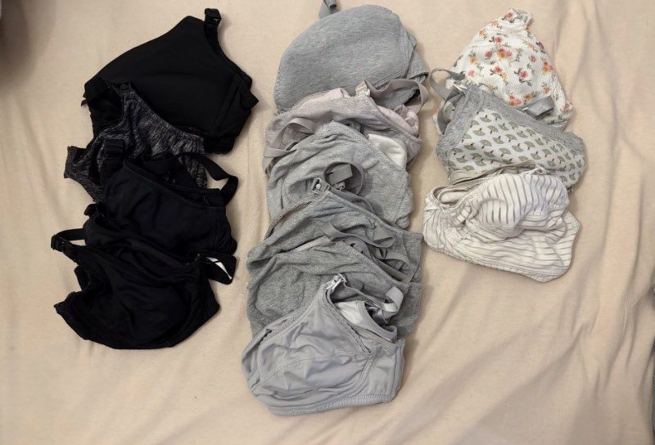 Lot soutien gorge d’allaitement - plusieurs tailles