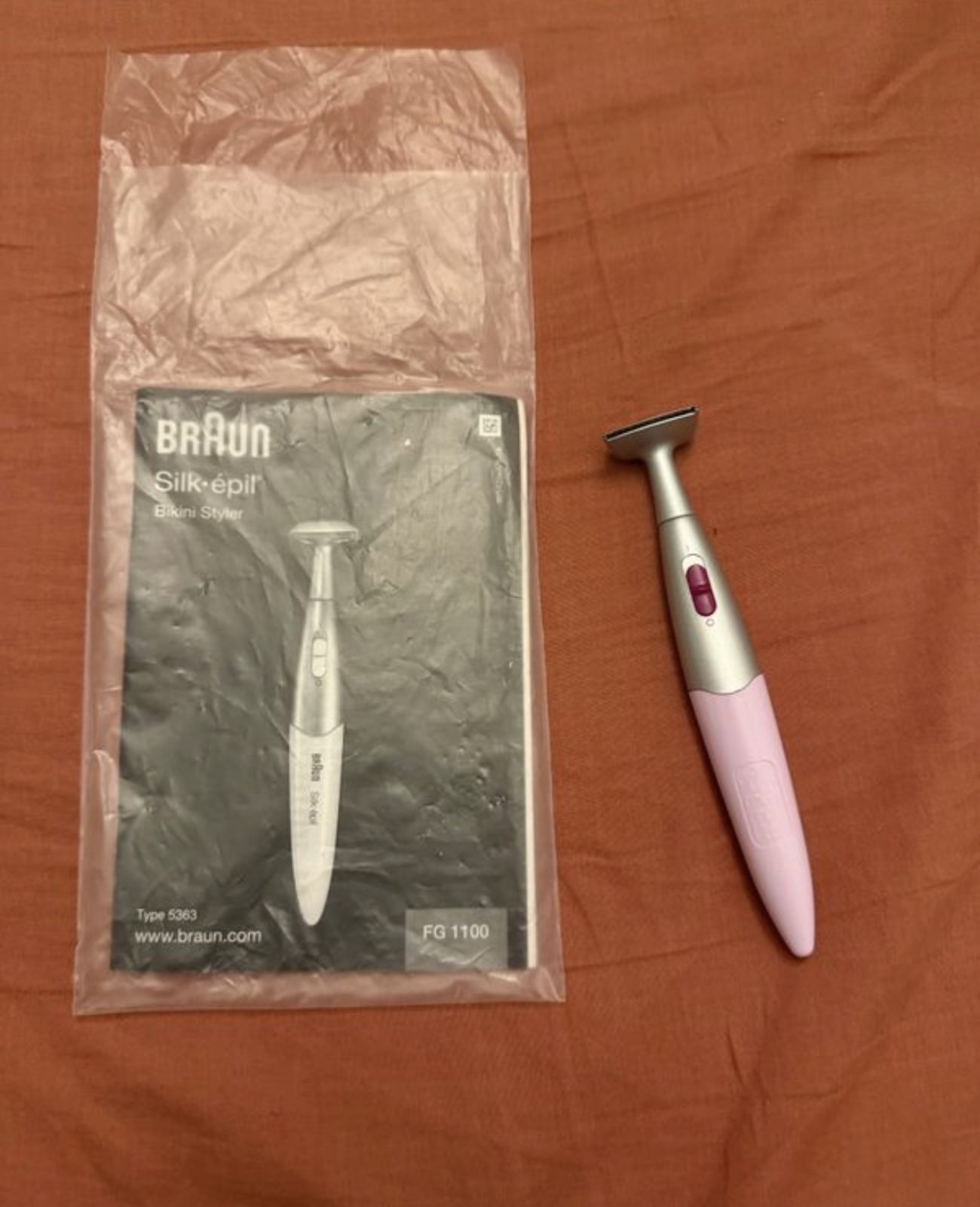 Tondeuse Braun Silk epil - neuf