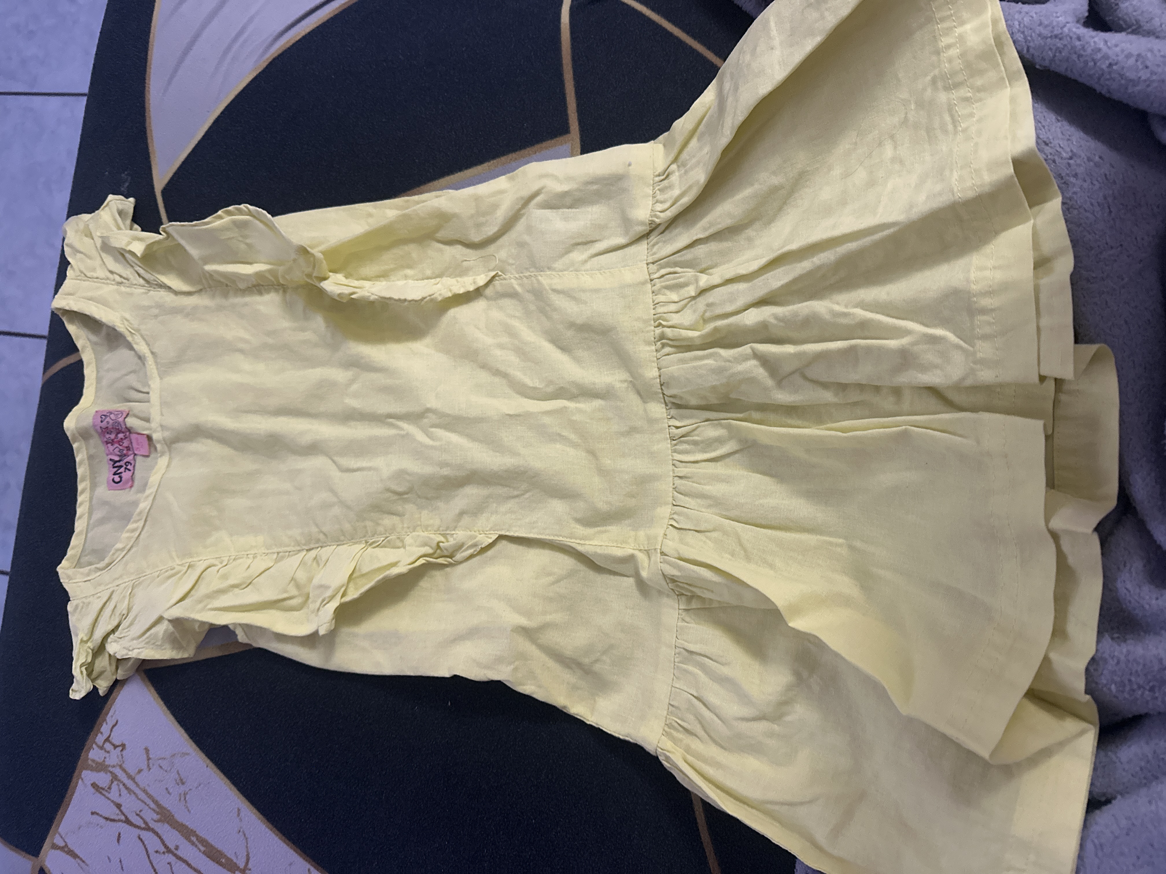 Robe jaune