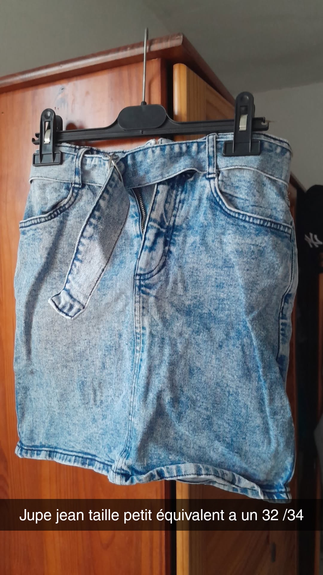 Jupe jeans