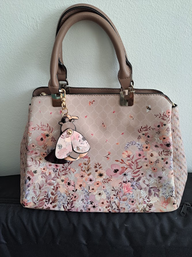 Sac à main femme fleuri, NEUF
