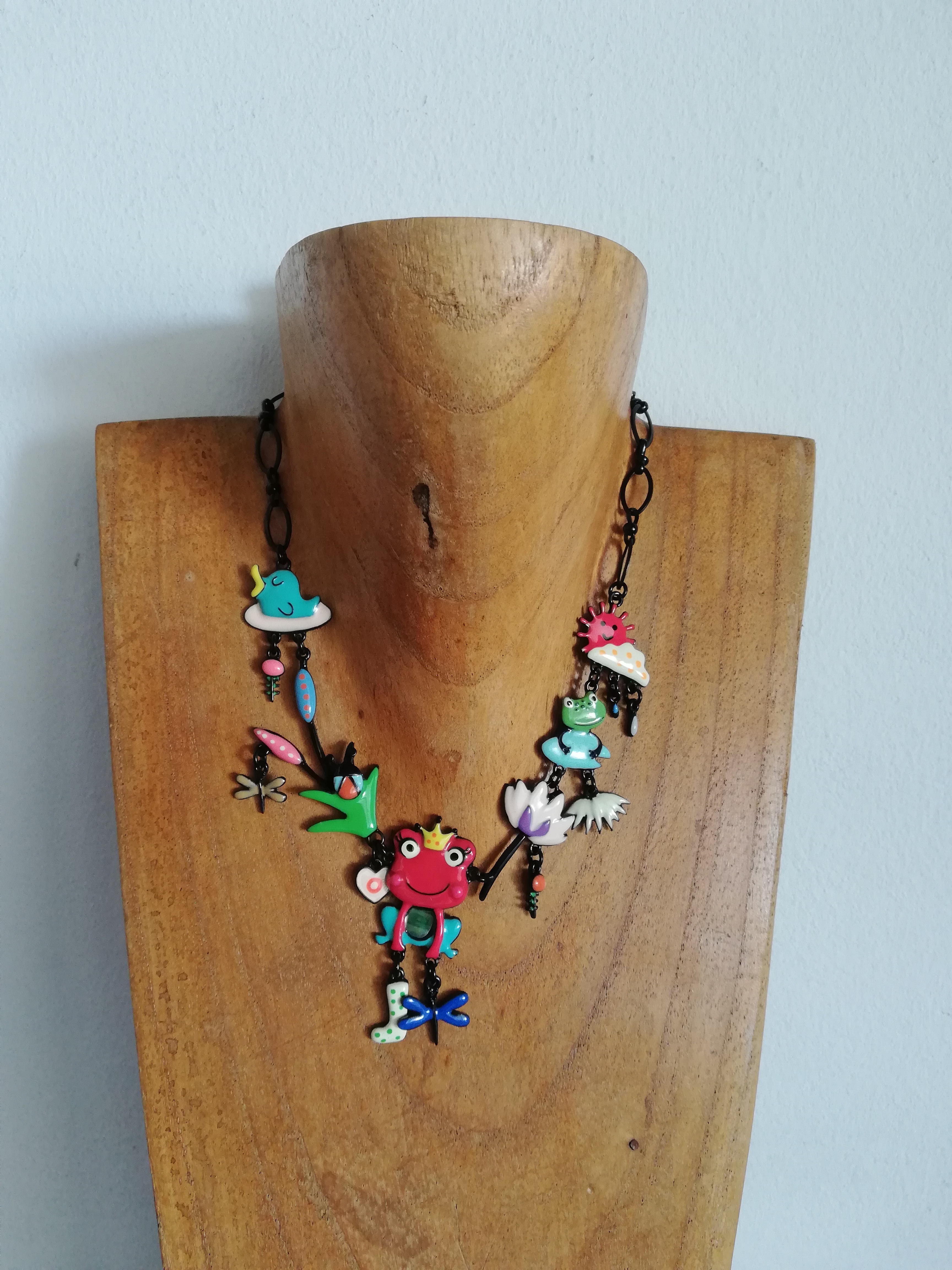 Collier Marque LoL grenouille NEUF