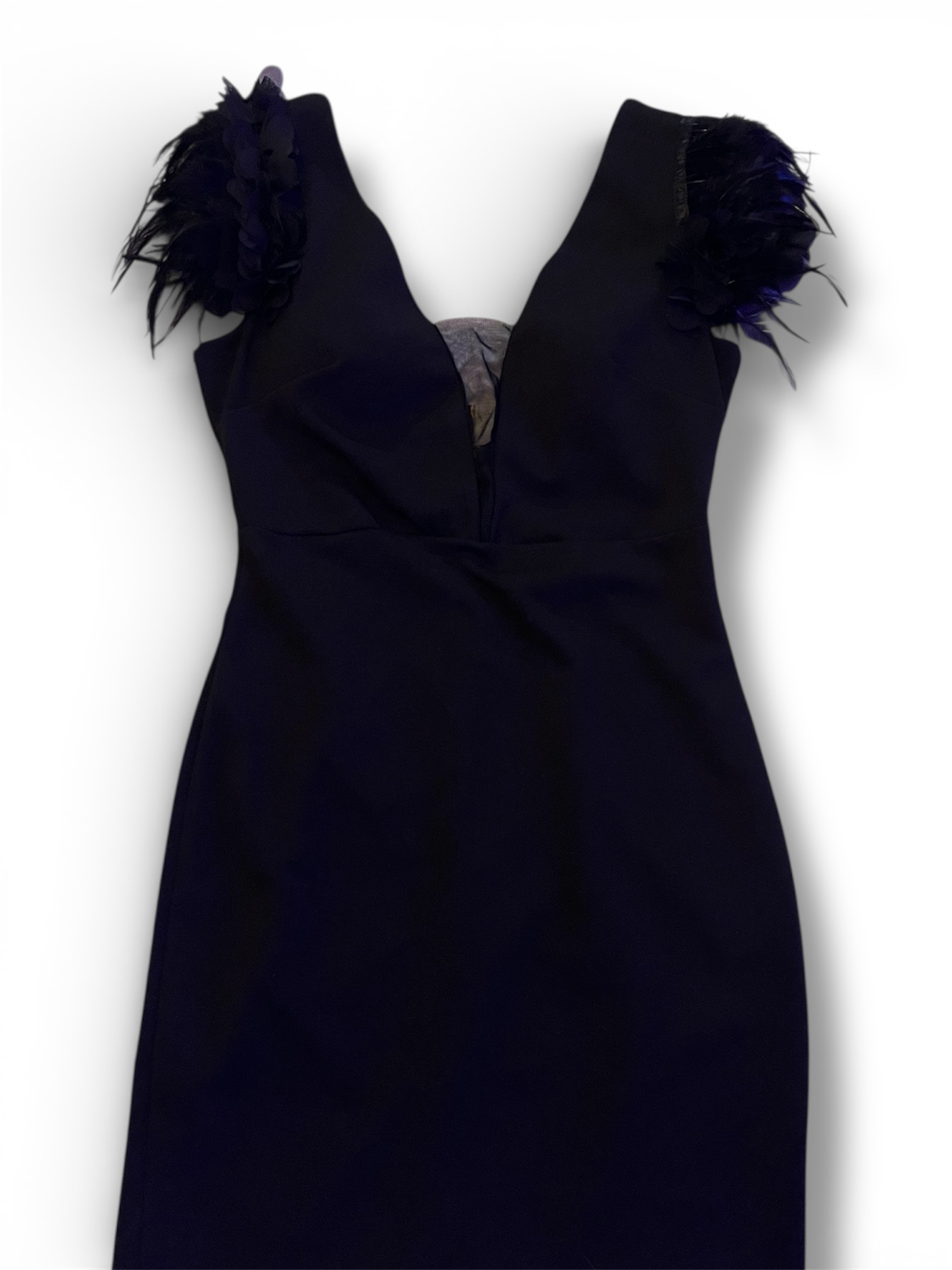 Robe à plumes