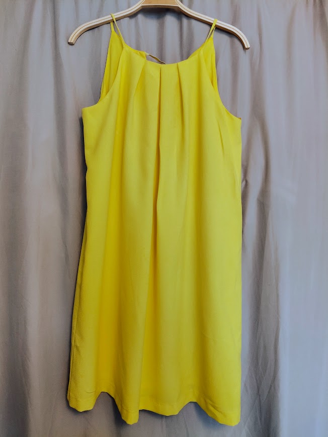 Robe jaune t 38 Jacqueline Riu