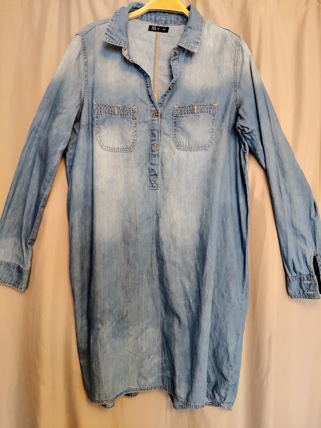 Chemise tunique jean fem t 38 Marque TEX