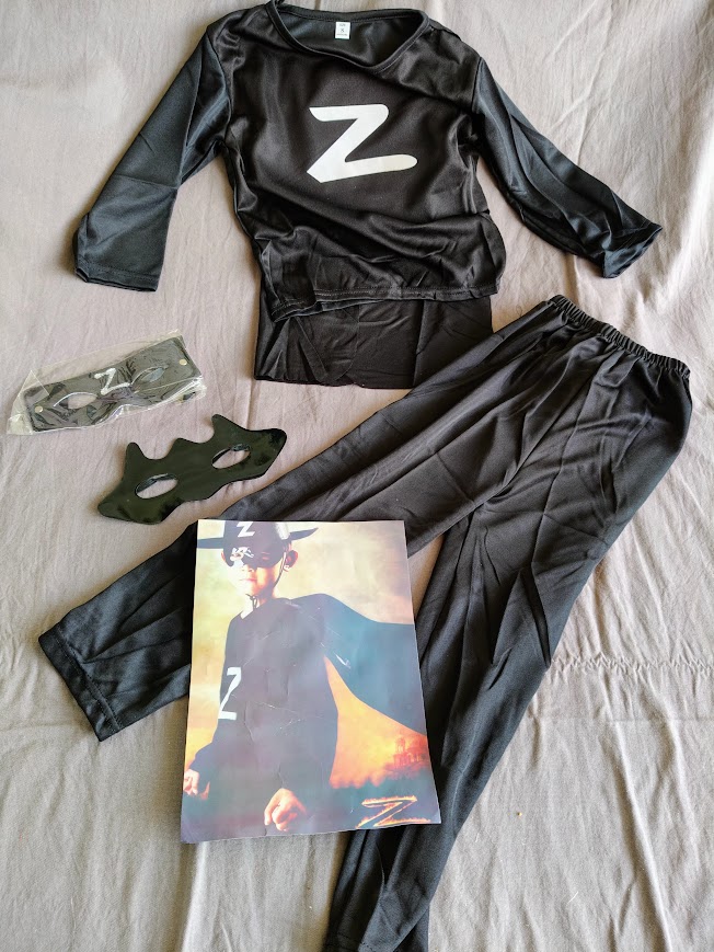 Déguidement ZORRO garçon 7 ans NEUF