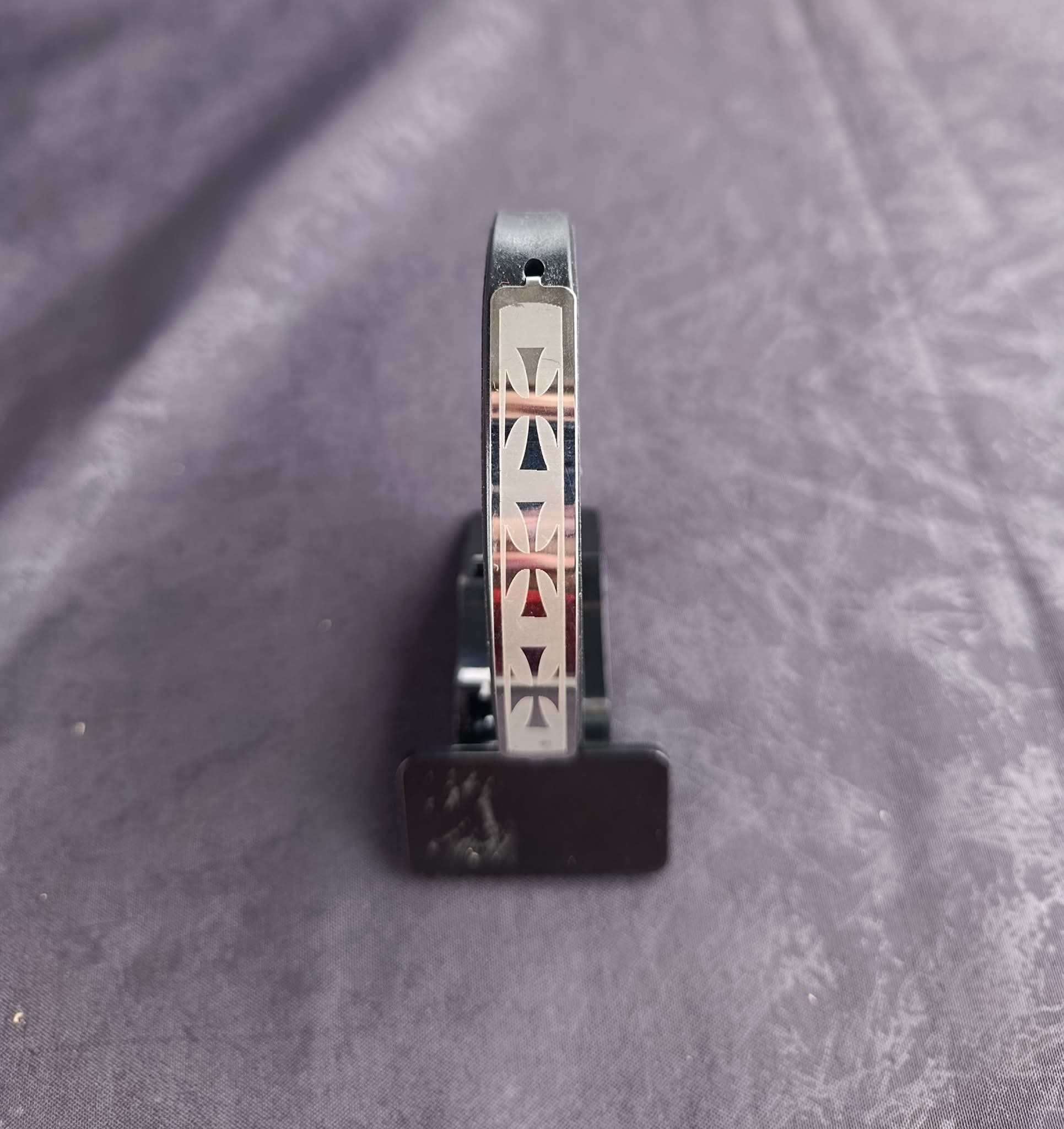 Bracelet en Acier Inoxydable et Silicone