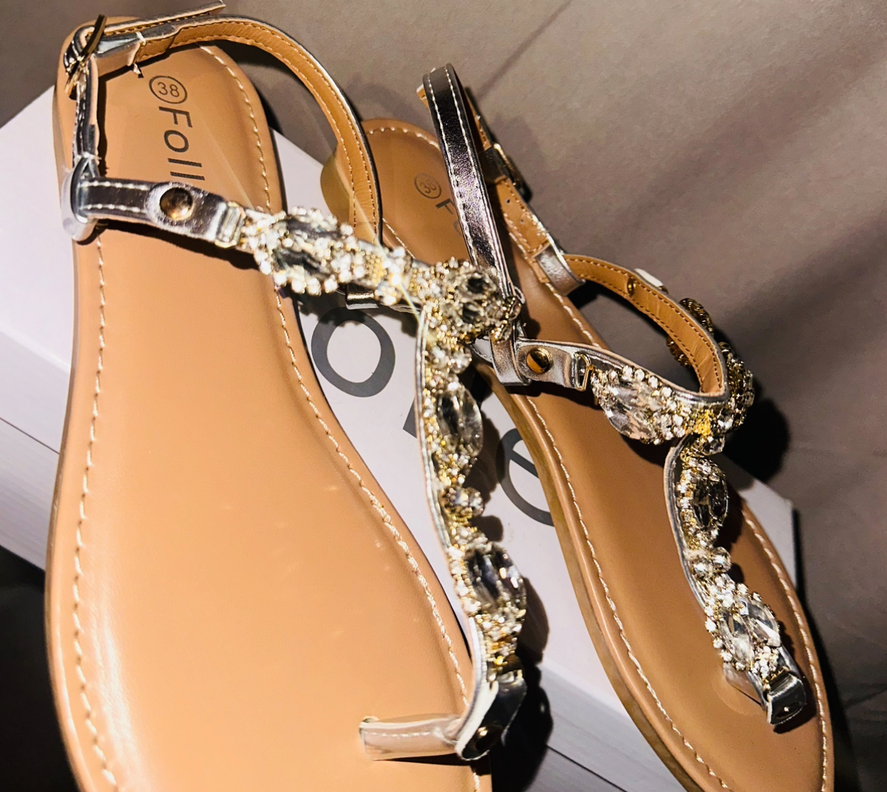 Chaussure strass